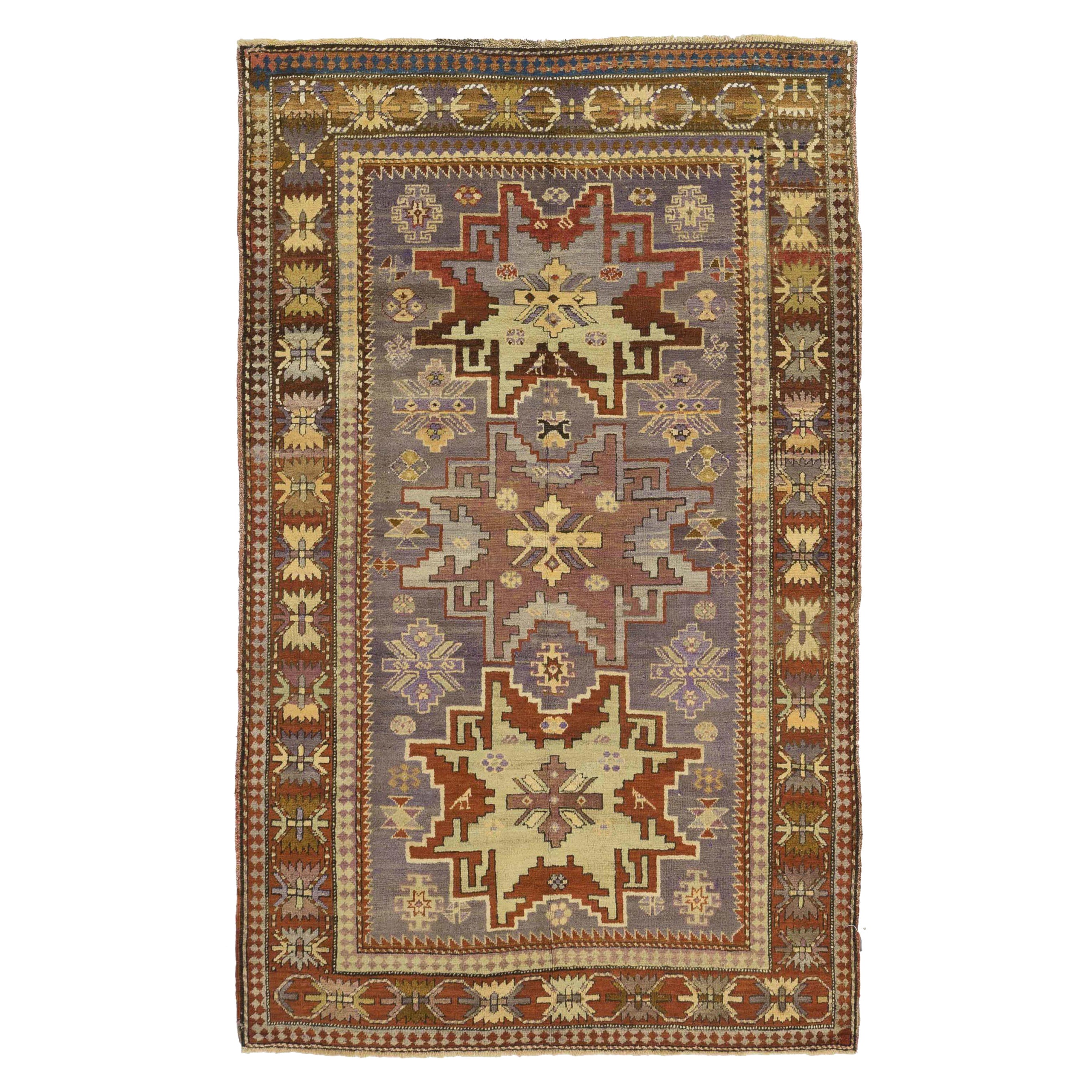 Tapis russes de Kazak - 10744 en vente