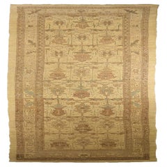 Oushak Runner Rug Circa 1990 - 11505