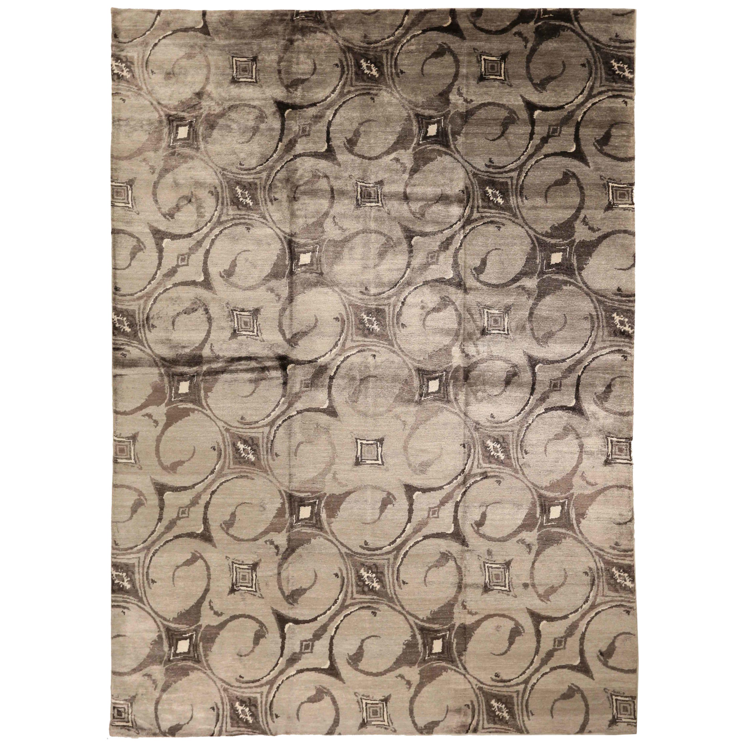 Nepal Modern Area Rugs Circa 1990 - 15163