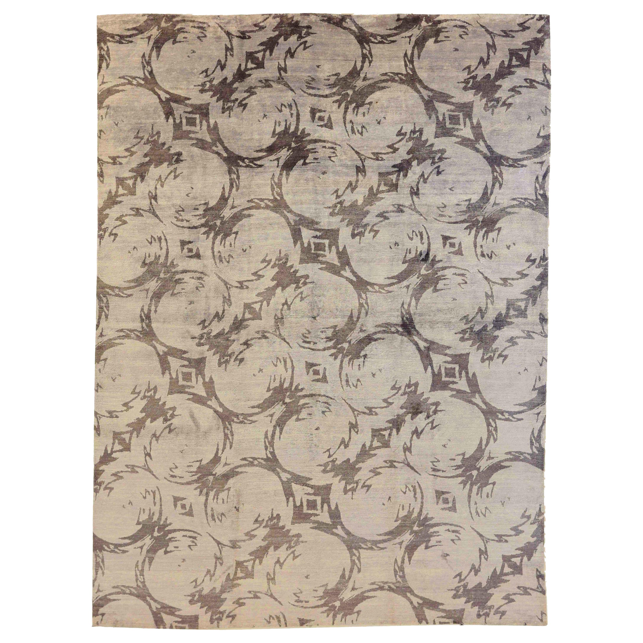Nepal Modern Area Rugs Circa 1990 - 15164