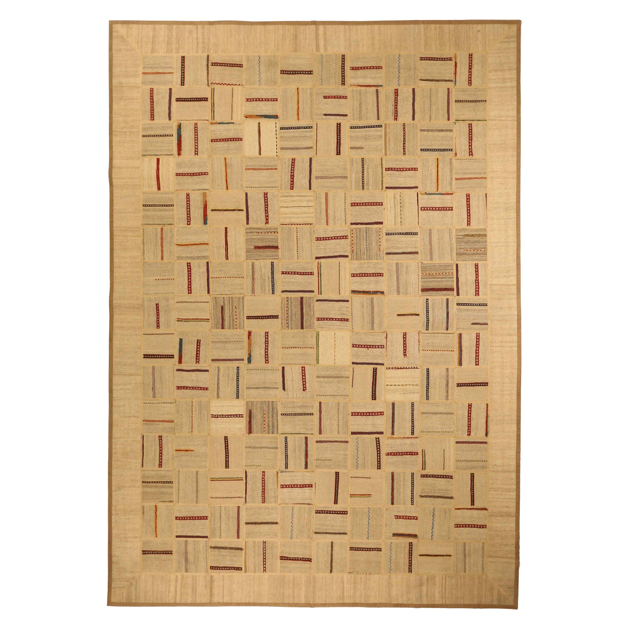 Patch Killim-Teppiche Circa 1990 - 15965