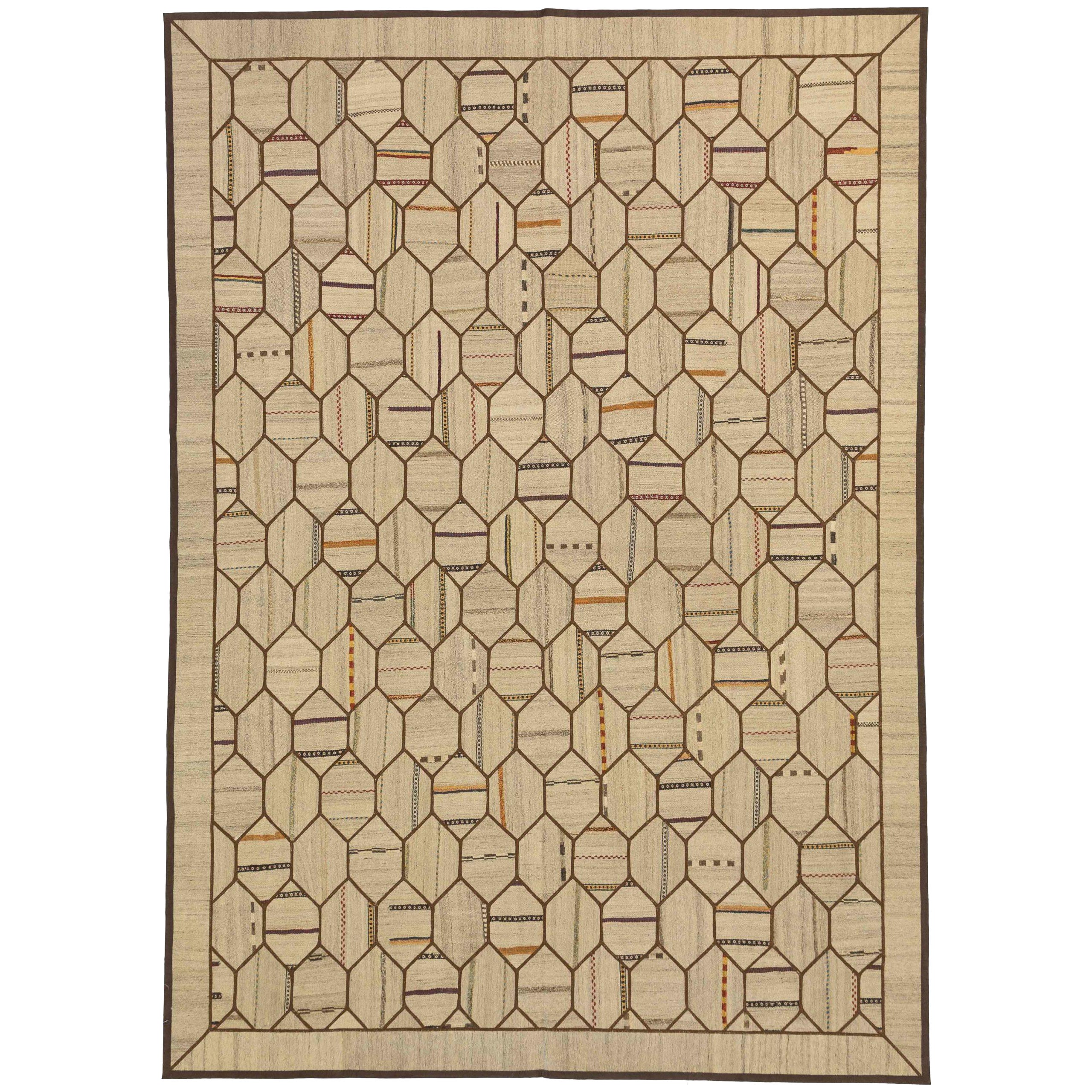 Patch Killim-Teppiche Circa 1990 - 15968
