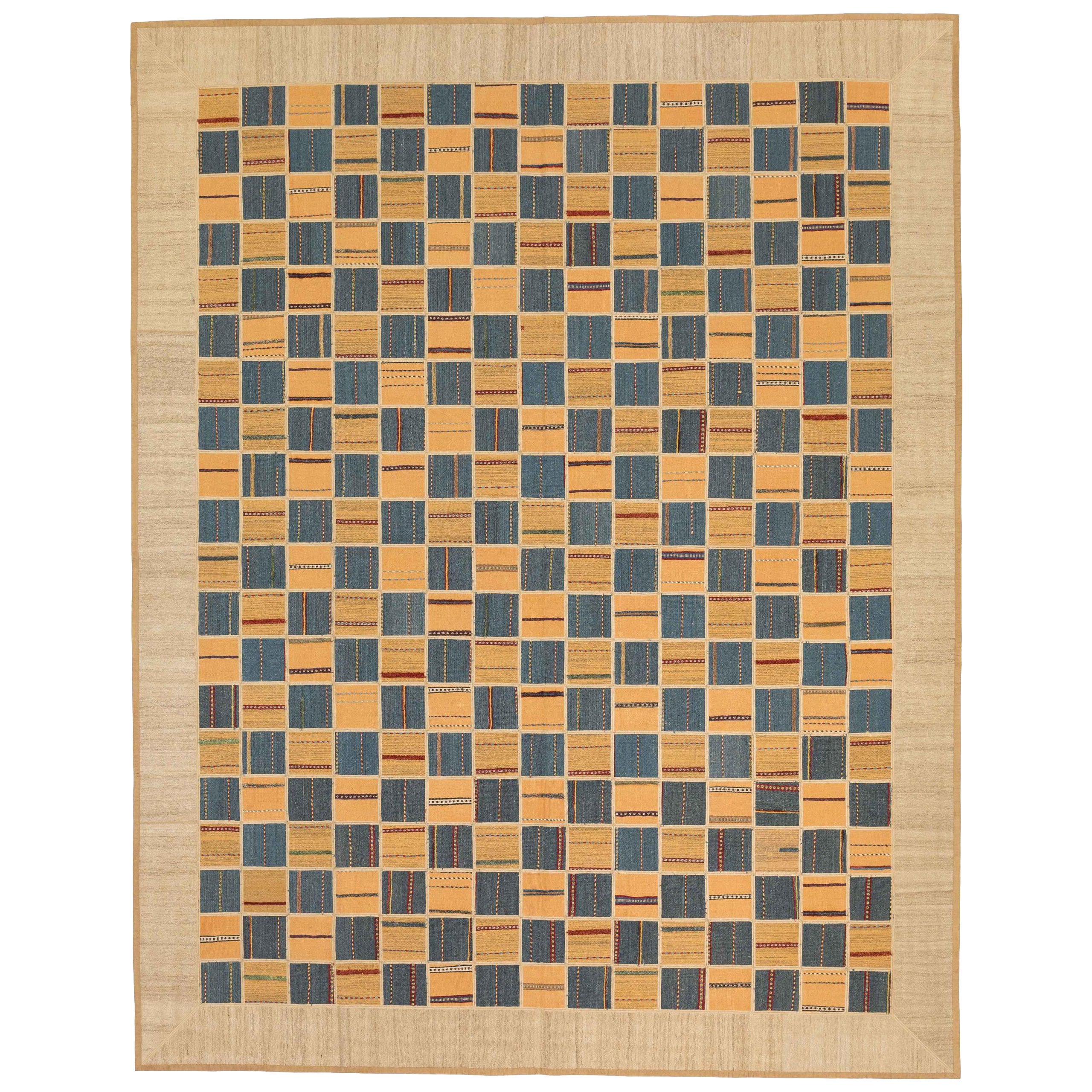 Patch Killim-Teppiche Circa 1990 - 15954