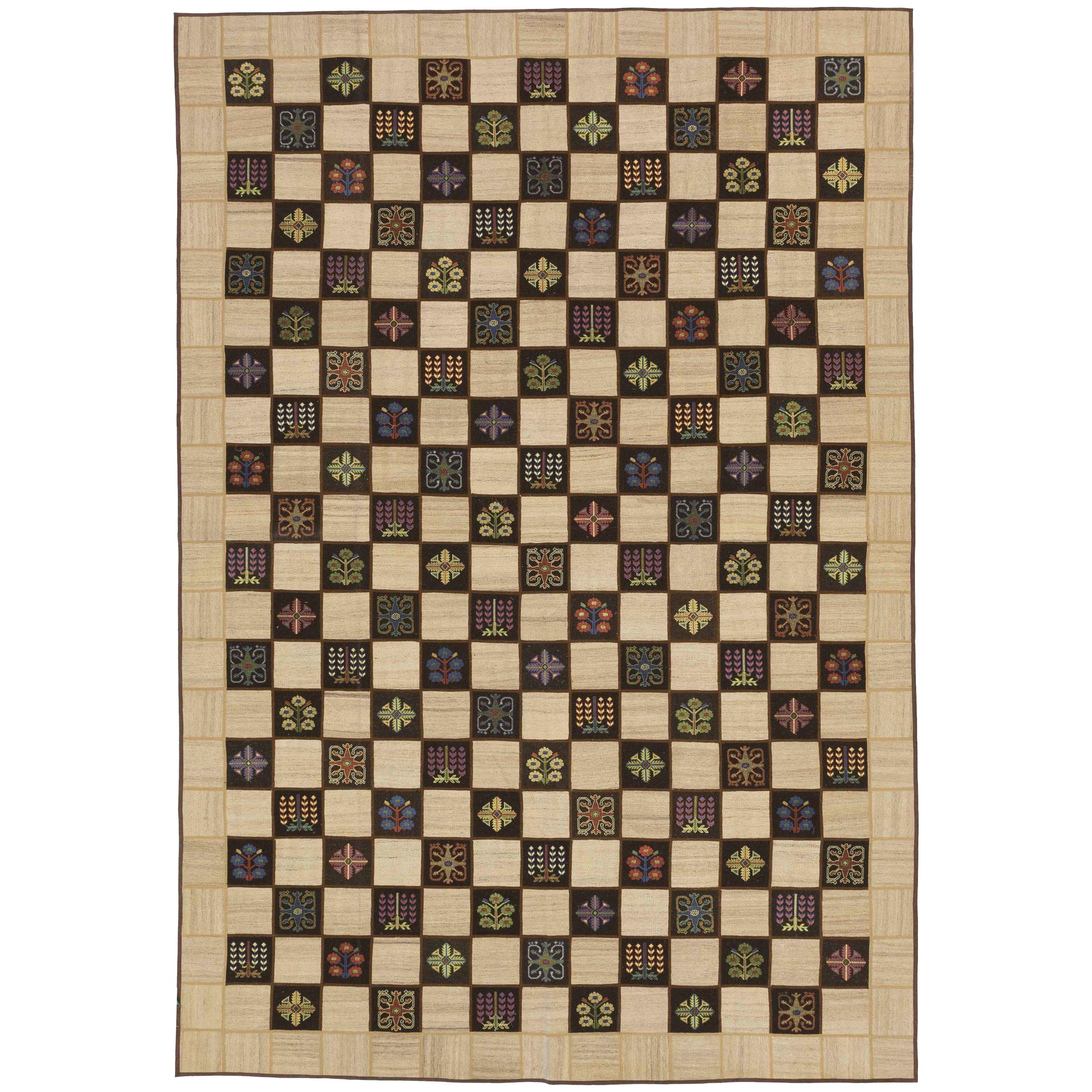 Patch Killim-Teppiche Circa 1990 - 15972
