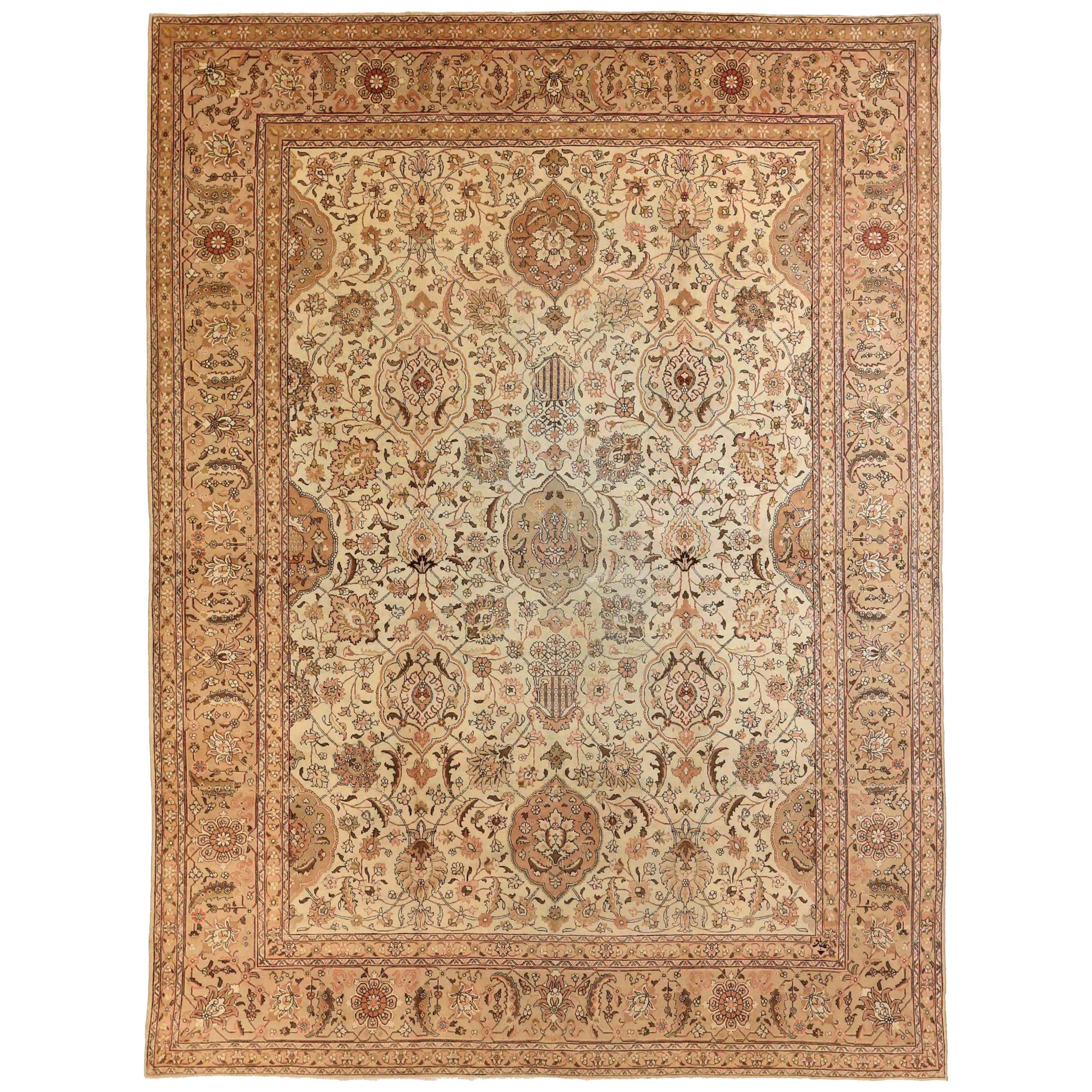 Persian Tabriz Area Rugs - 16061