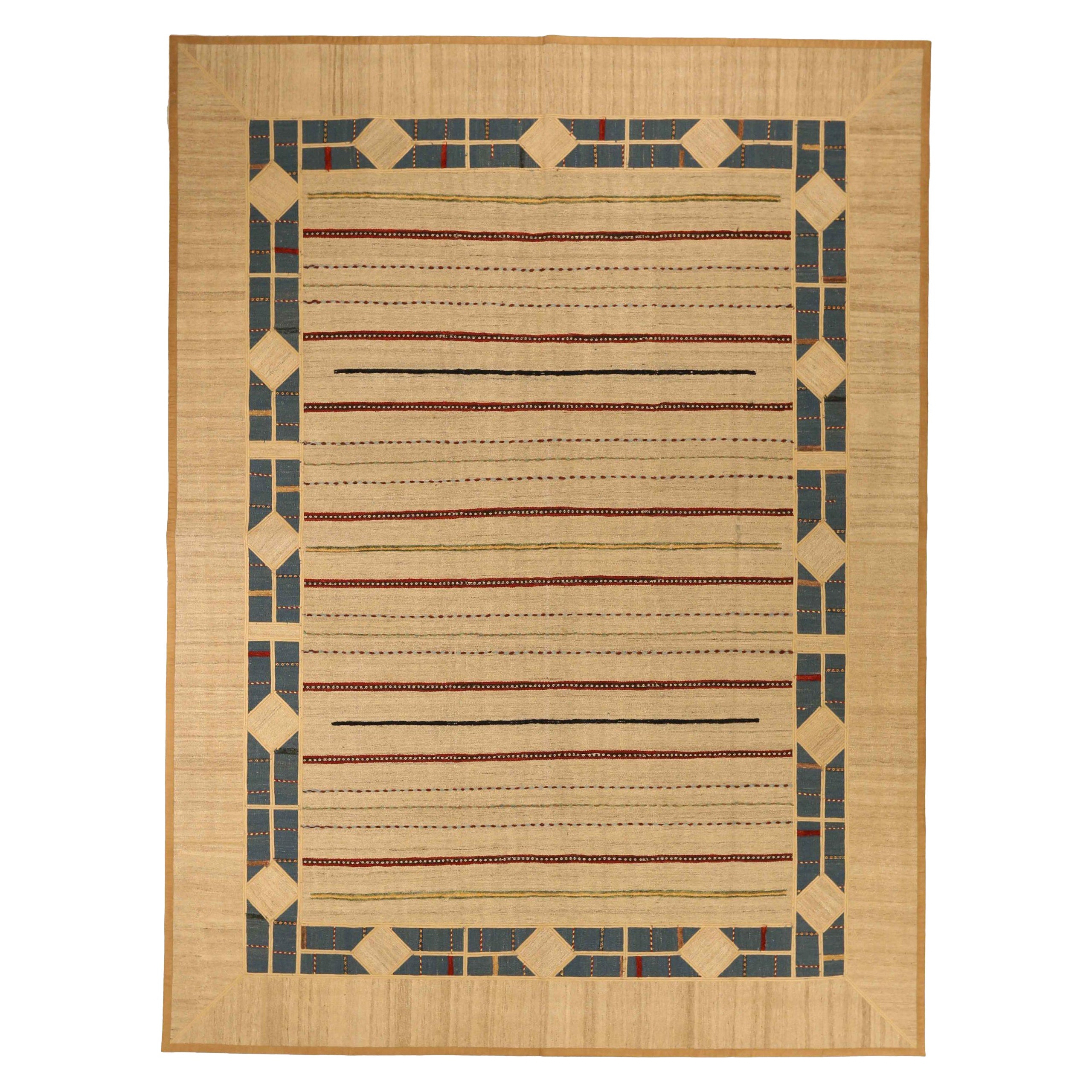 Patch Killim-Teppiche Circa 1990 - 15974
