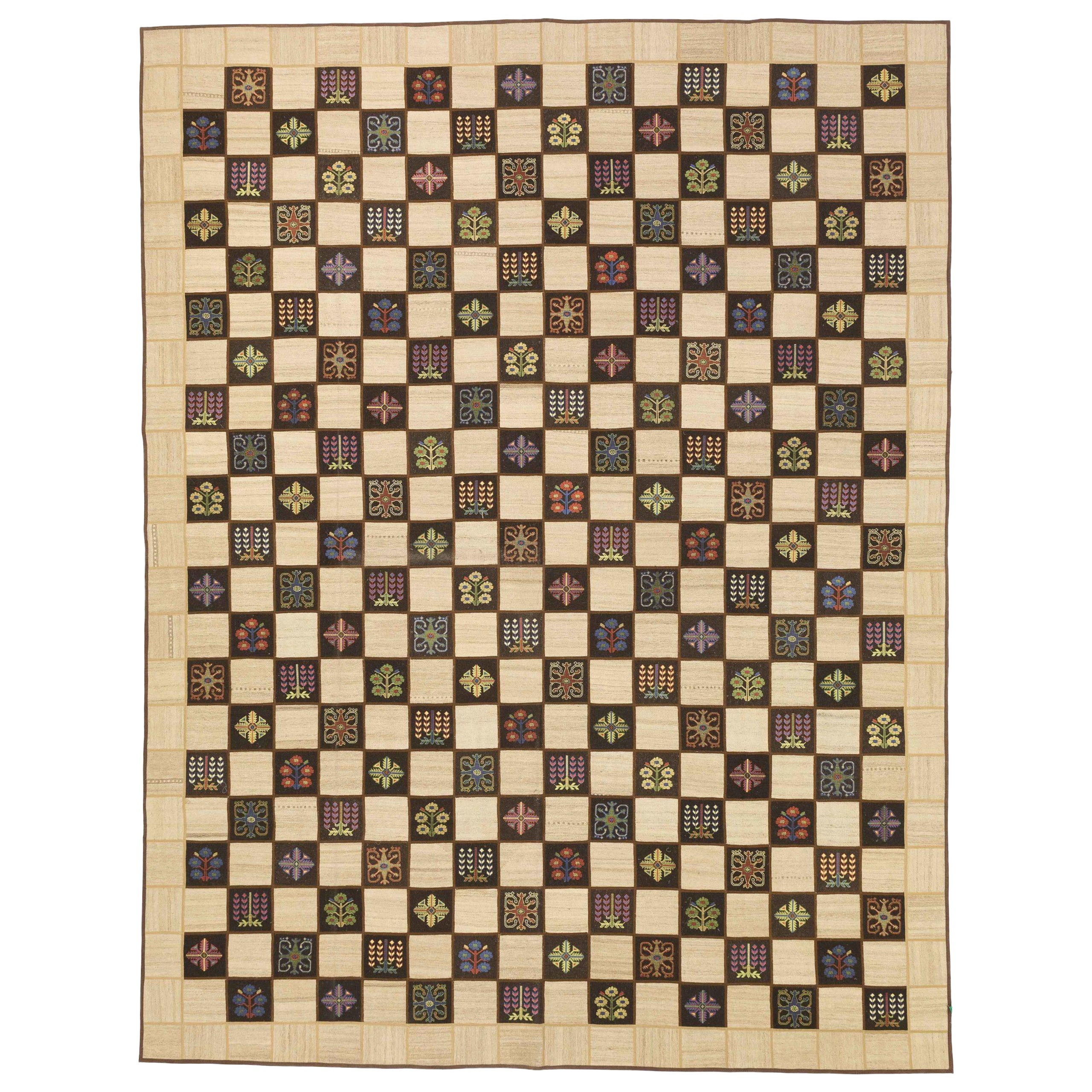 Patch Killim-Teppiche Circa 1990 - 15987