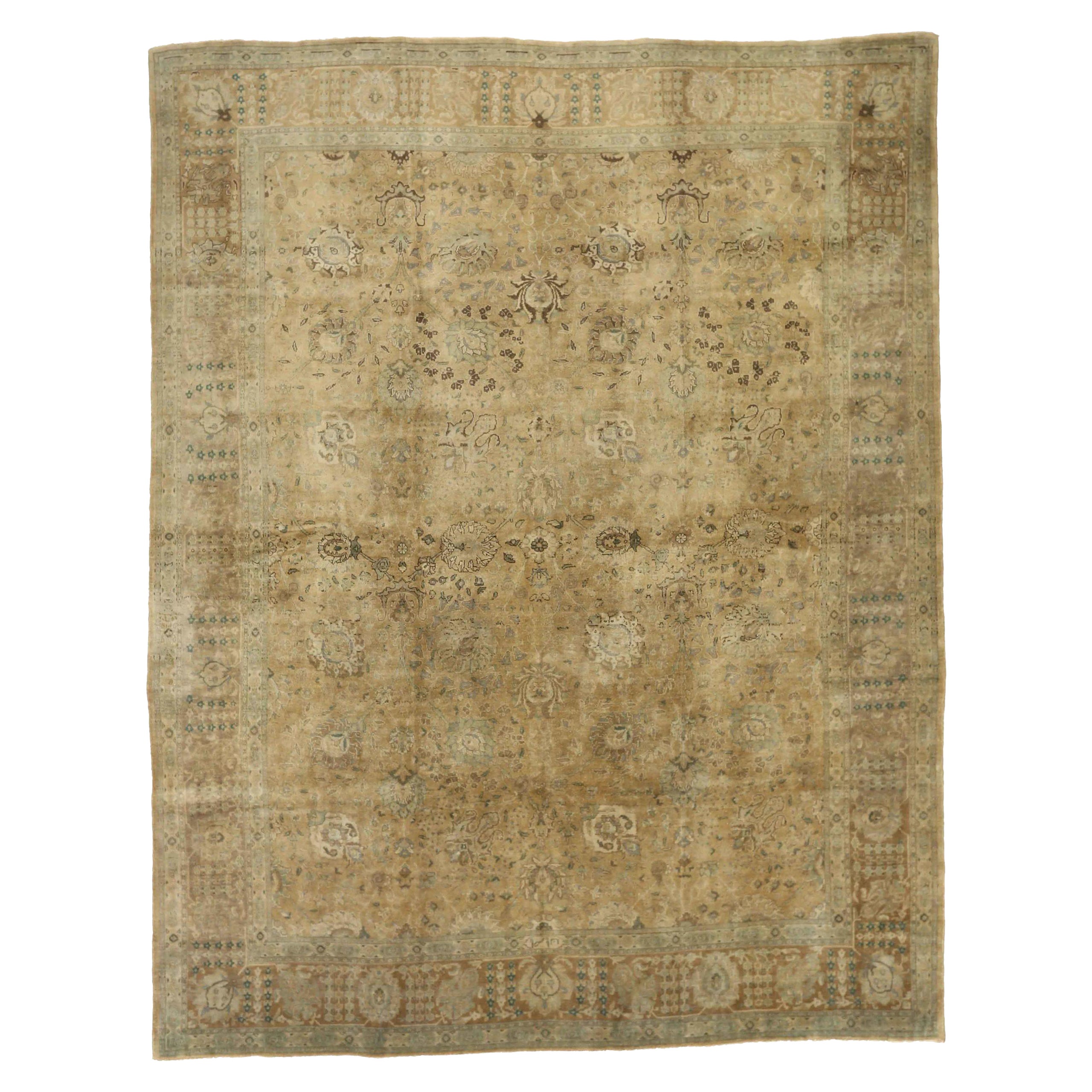 Persian Tabriz Area Rugs - 16160
