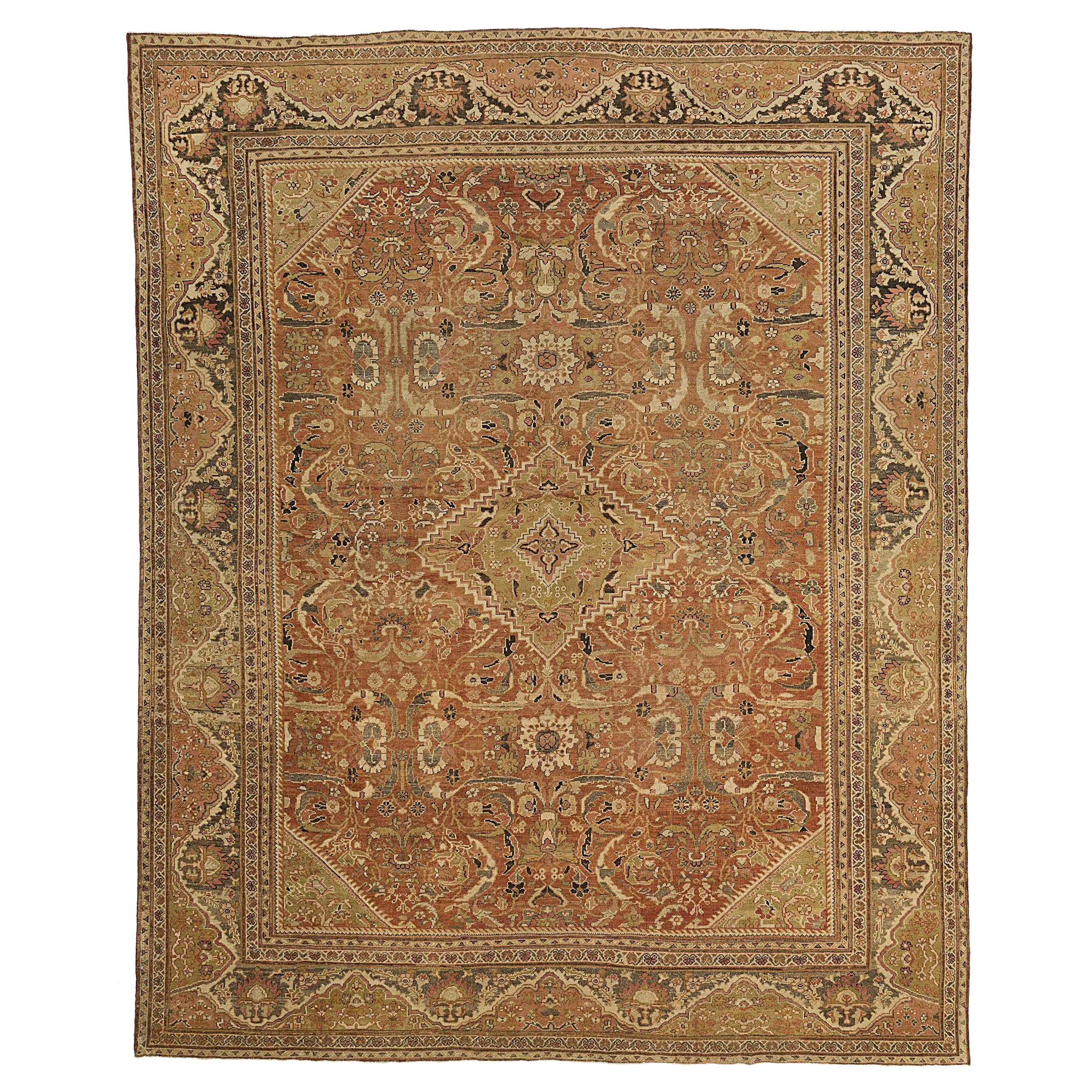 Tapis persans Mahal - 51986 en vente