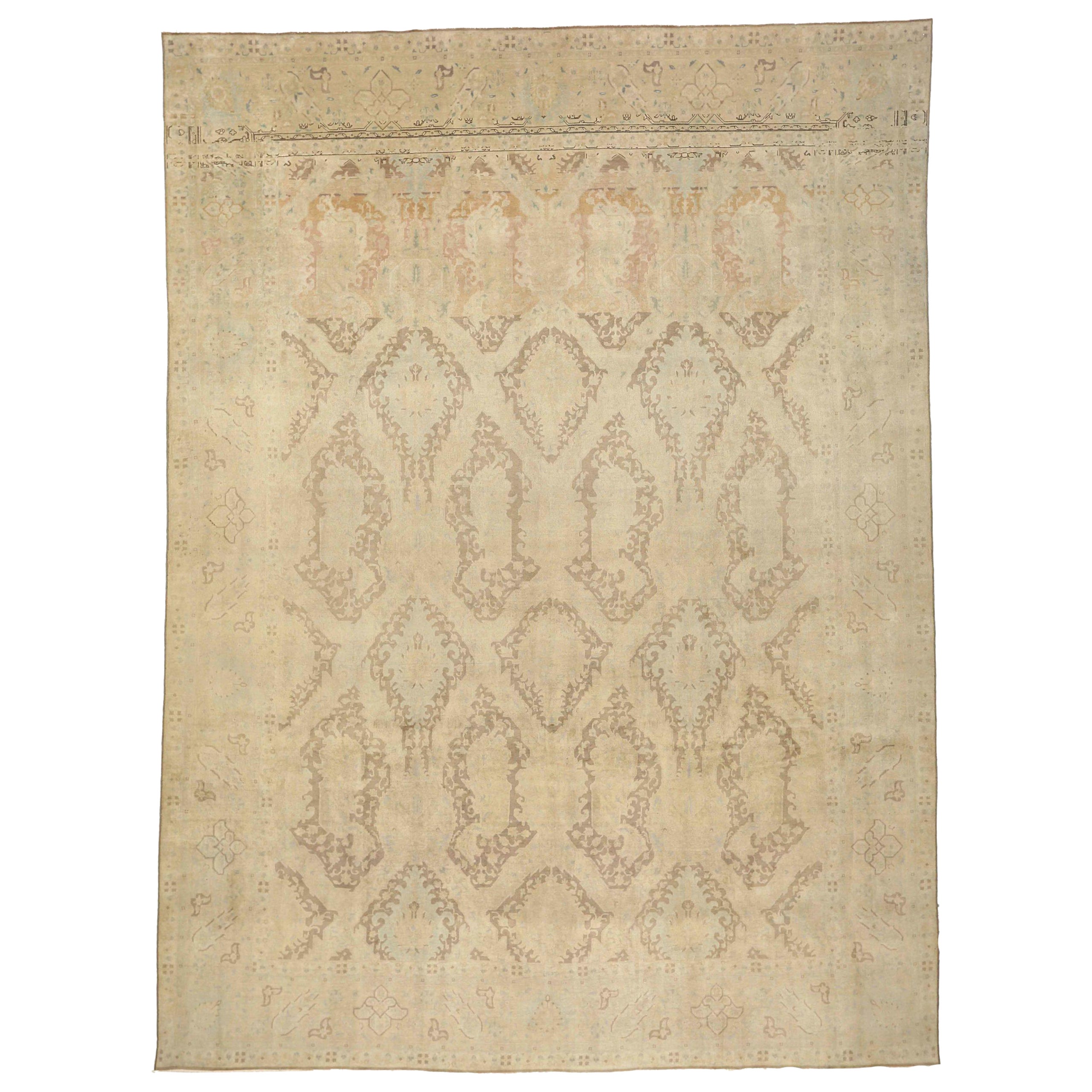 Persian Tabriz Area Rugs - 52009
