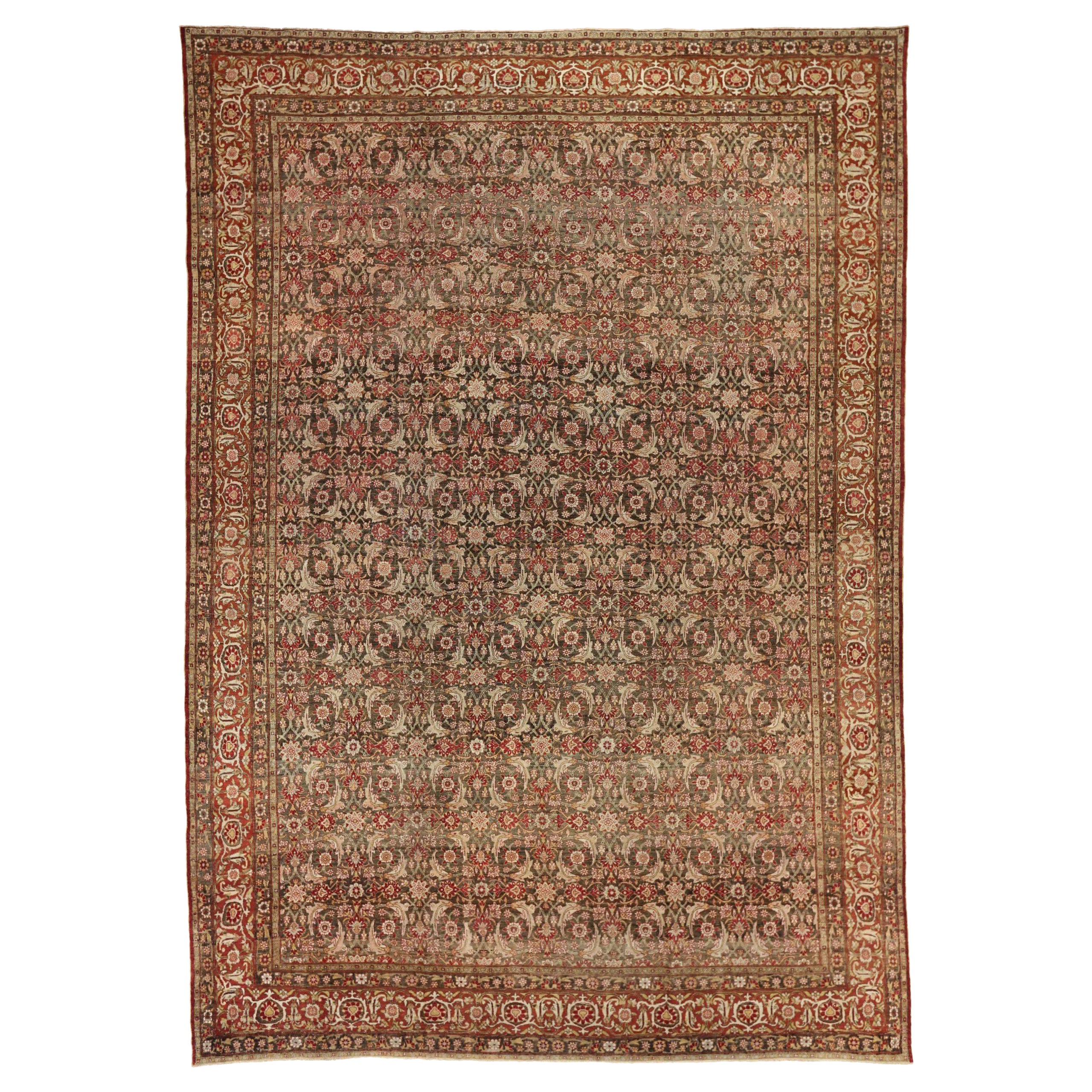 Tapis persans Yazd - 53577