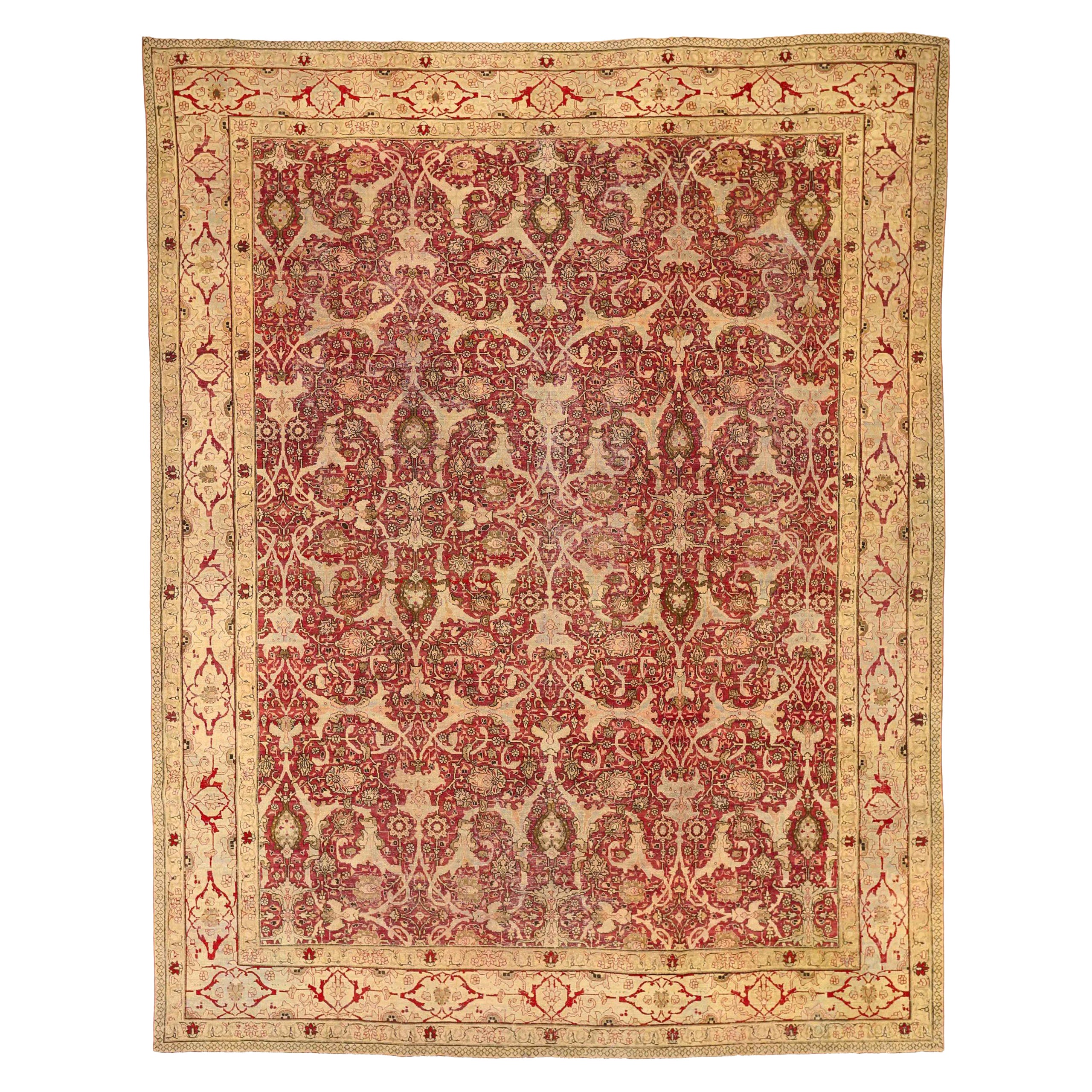 Tappeti persiani dell'area di Yazd, circa 1880 - 54083