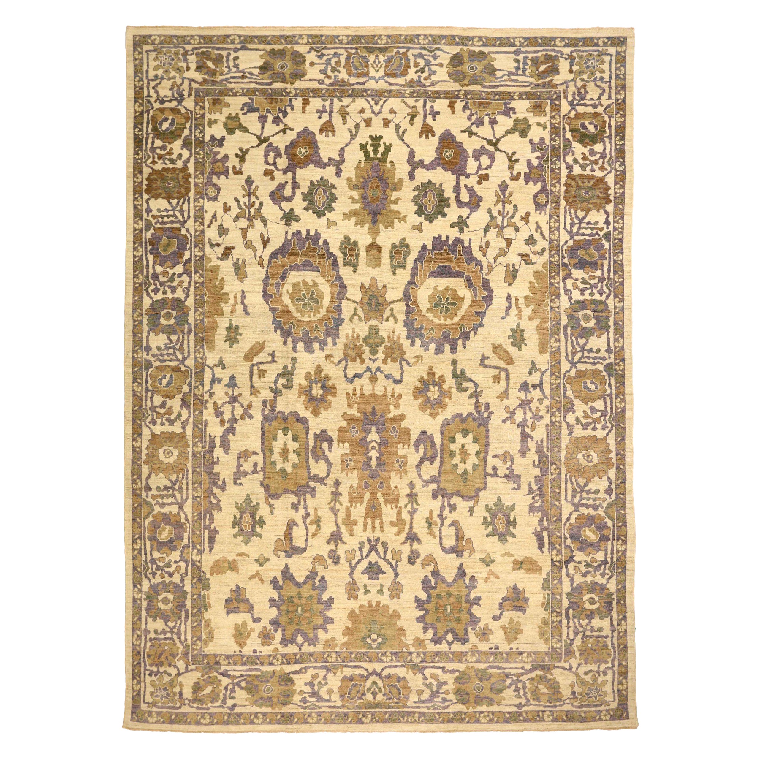 Persian Sultanabad Area Rugs Circa 1990 - 54038