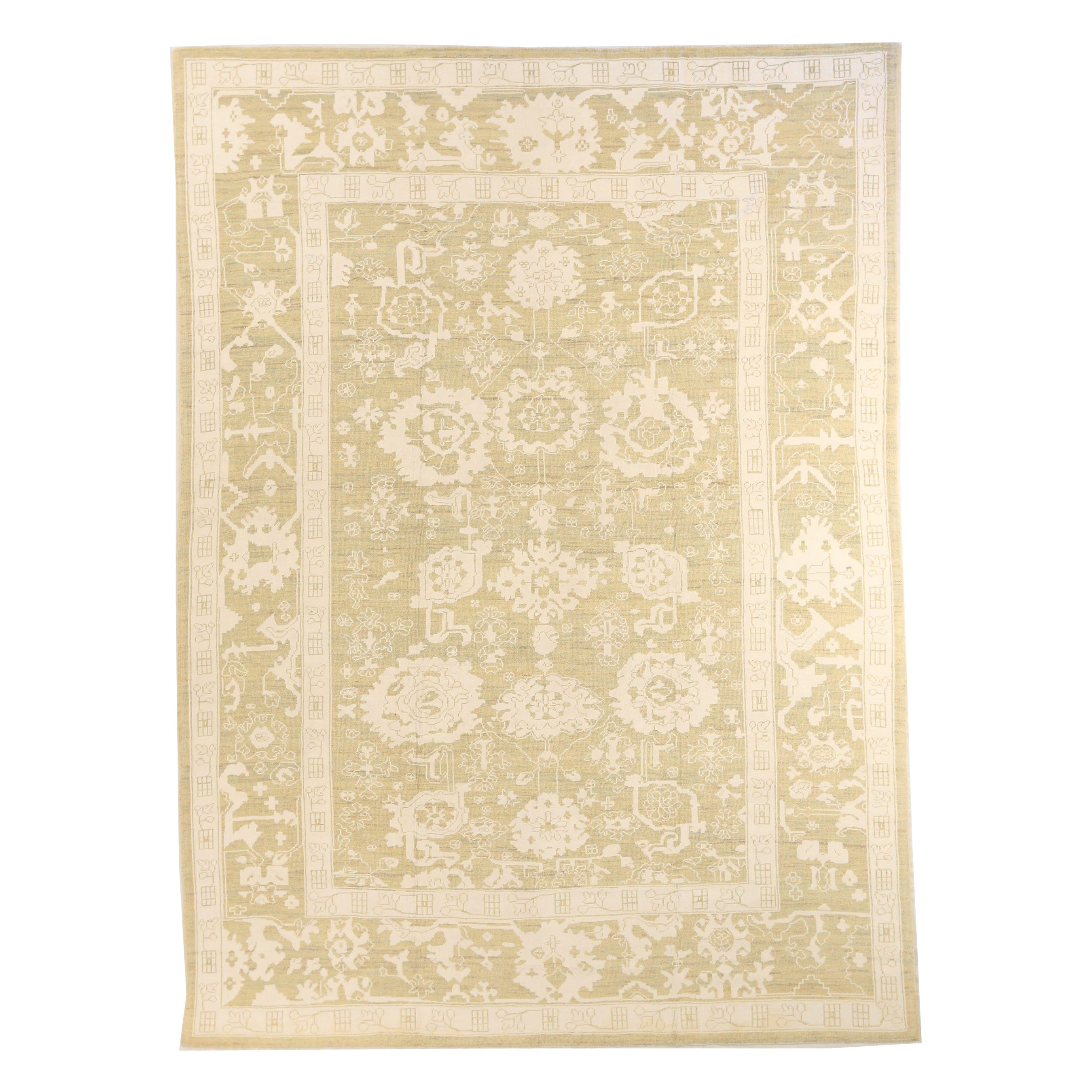 Tapis persans d'Oushak vers 1990 - 67667