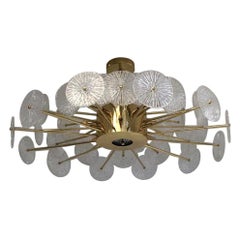 Loto Discs Chandelier by Fabio Ltd