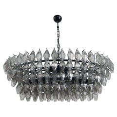 Oval Poliedri Murano Chandelier