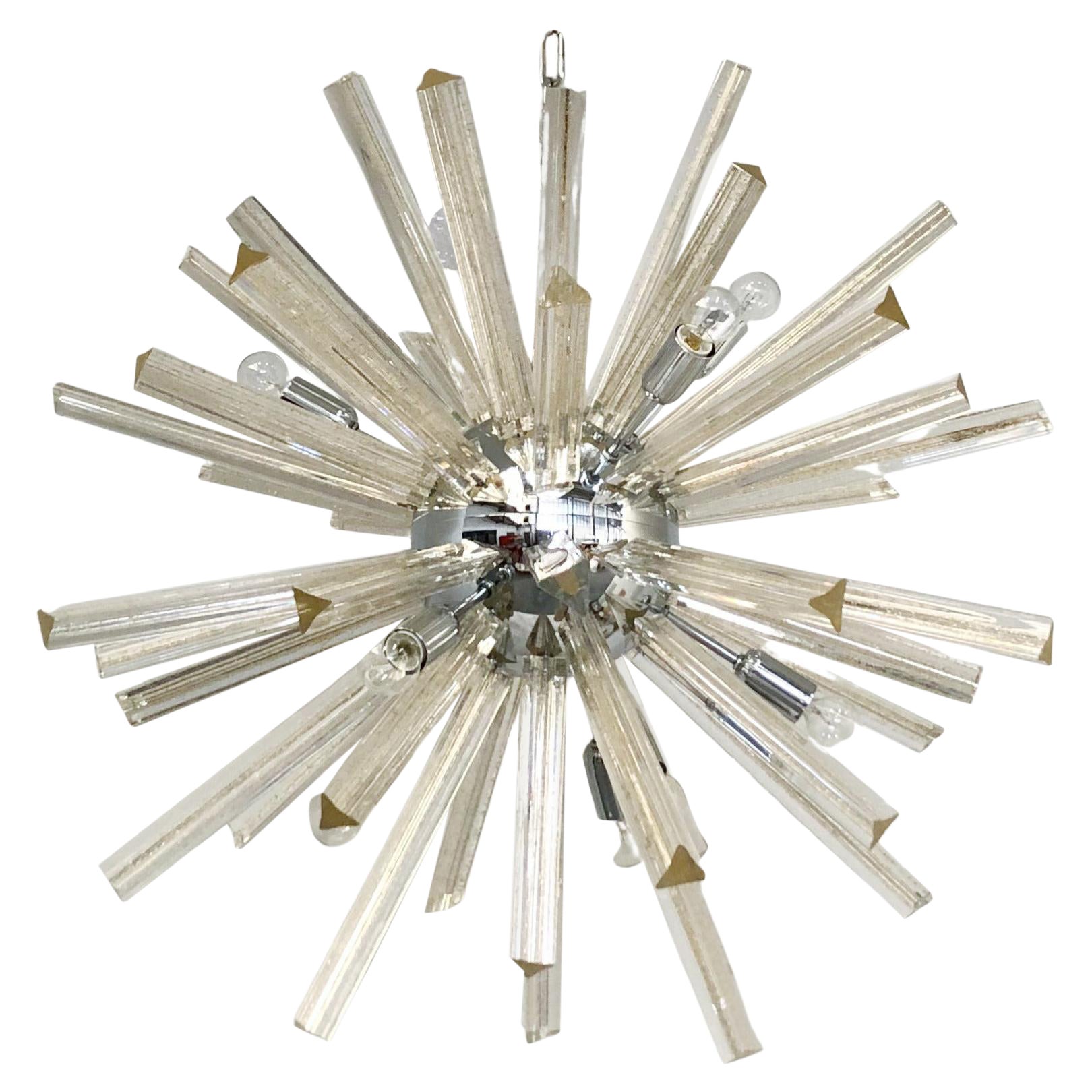 Lampadario Oro Sputnik di Fabio Ltd