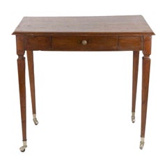 Antique Mid-Century Table with  Wheels,  Italy, 19th Century