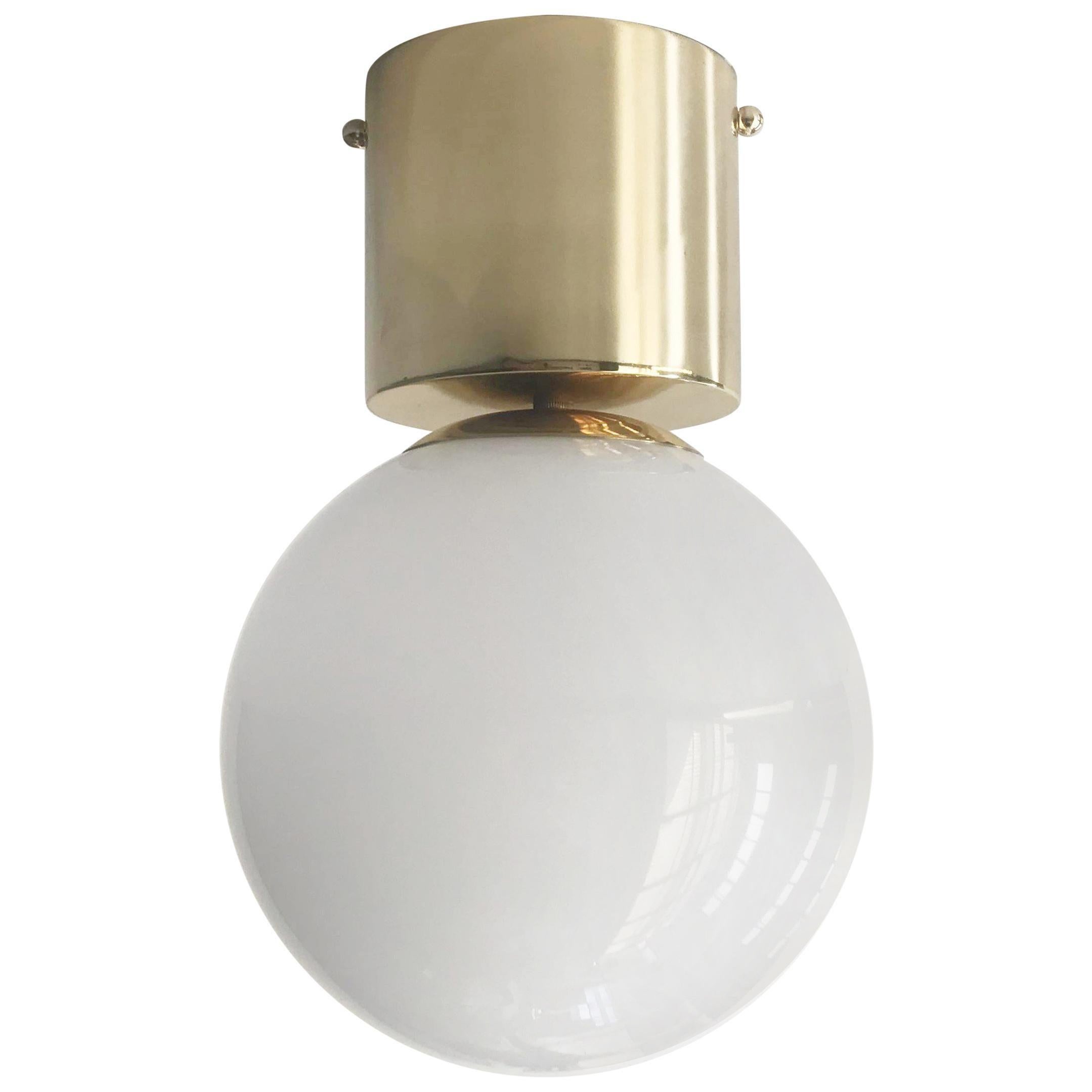 UNO GLOBE Sconce / Flush Mount by Fabio Ltd For Sale