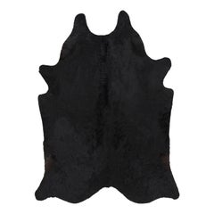 Rug & Kilim’s Extra Large Cowhide Rug in Solid Black
