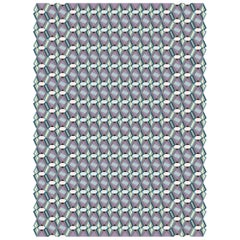 Tapis moderne Arletty personnalisé en laine avec motif géométrique par Apadana