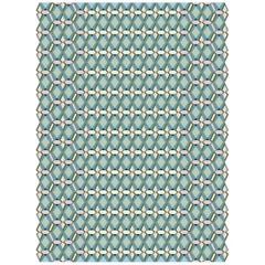 Tapis moderne Arletty personnalisé en laine avec motif géométrique par Apadana