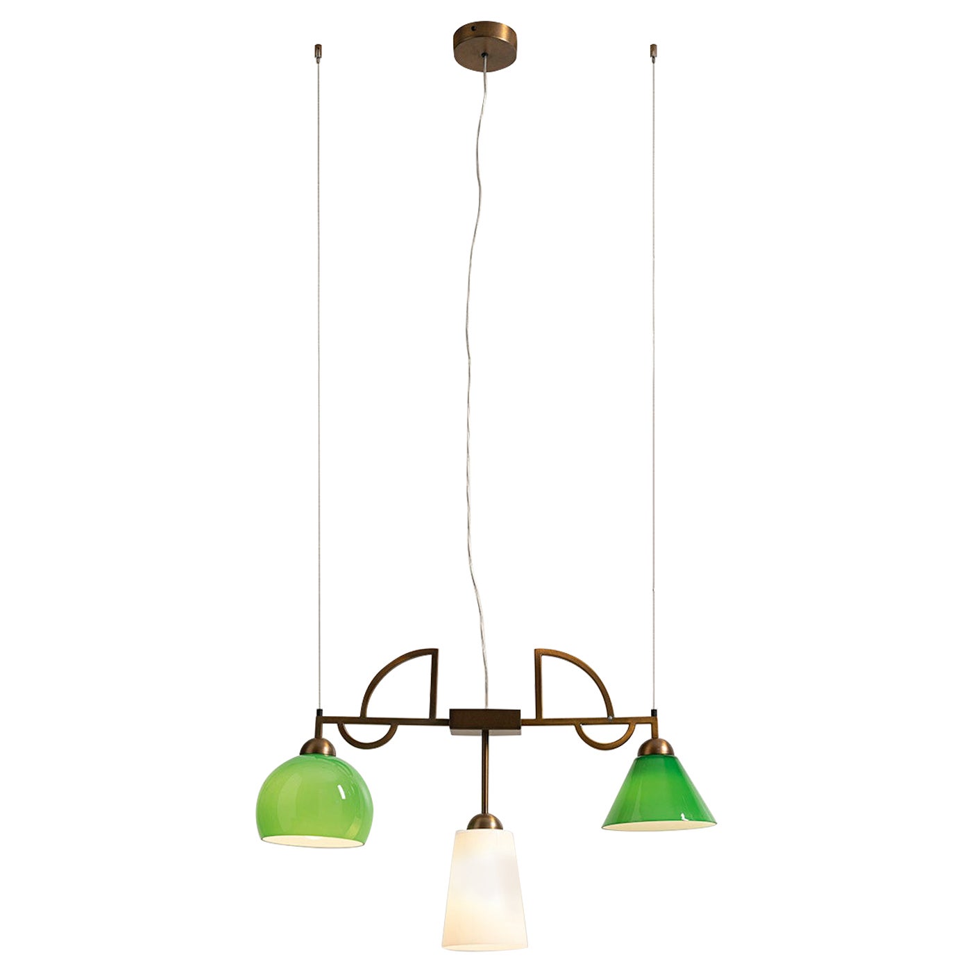 Lampada a sospensione Marquise MYA 3 di MM Lampadari