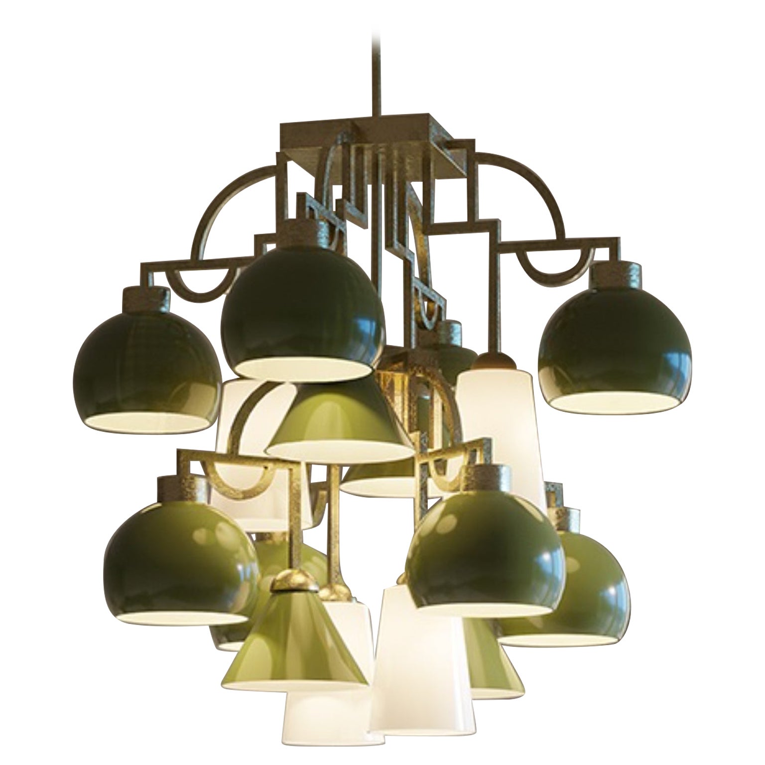 Lampada a sospensione Marquise MYA 16 di MM Lampadari