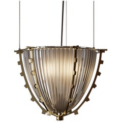 Opus-Pendelleuchte im Marquiseschliff von MM Lampadari