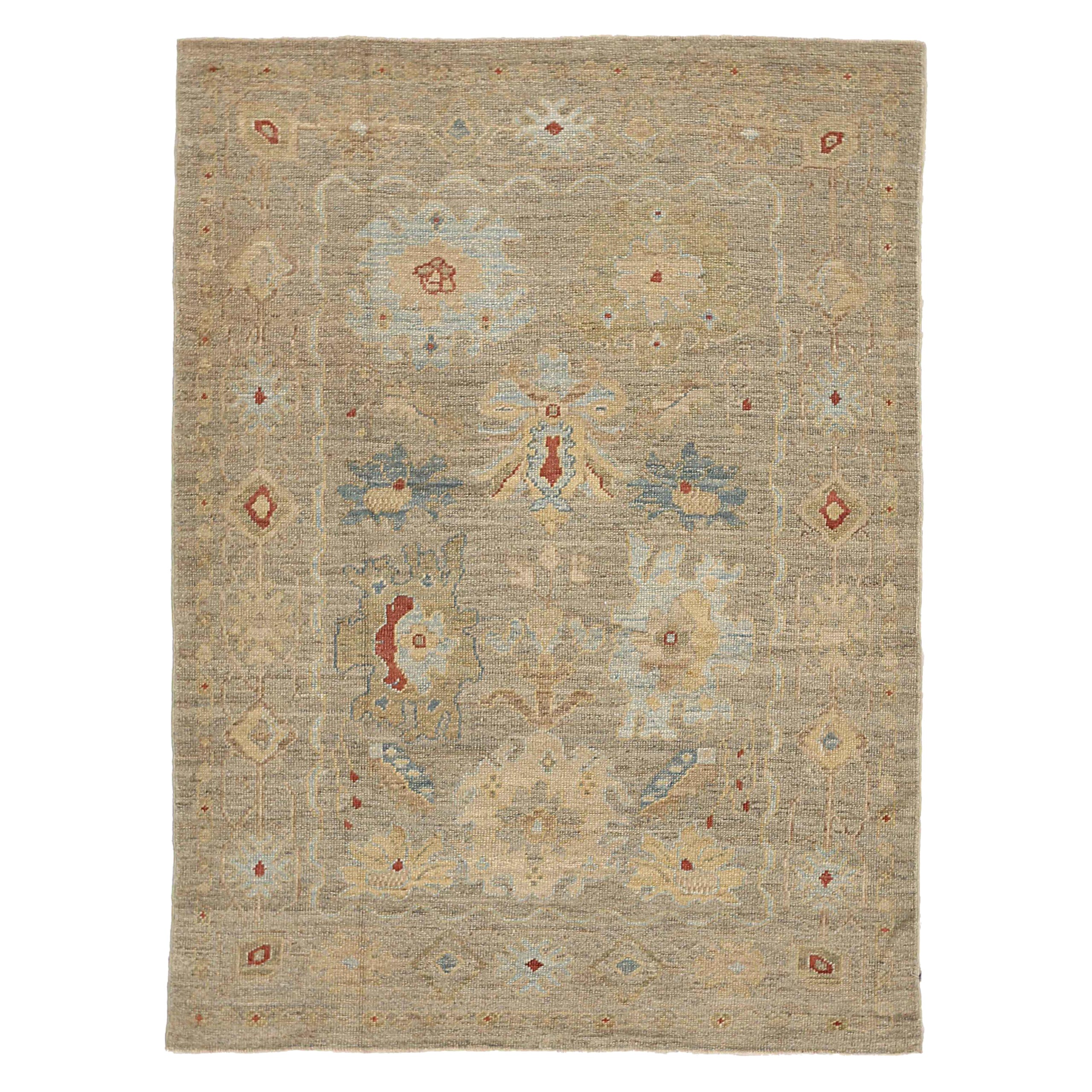 Tapis d'Oushak vers 1990 - 13844 en vente