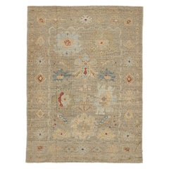 Oushak Area Rugs Circa 1990 - 13844