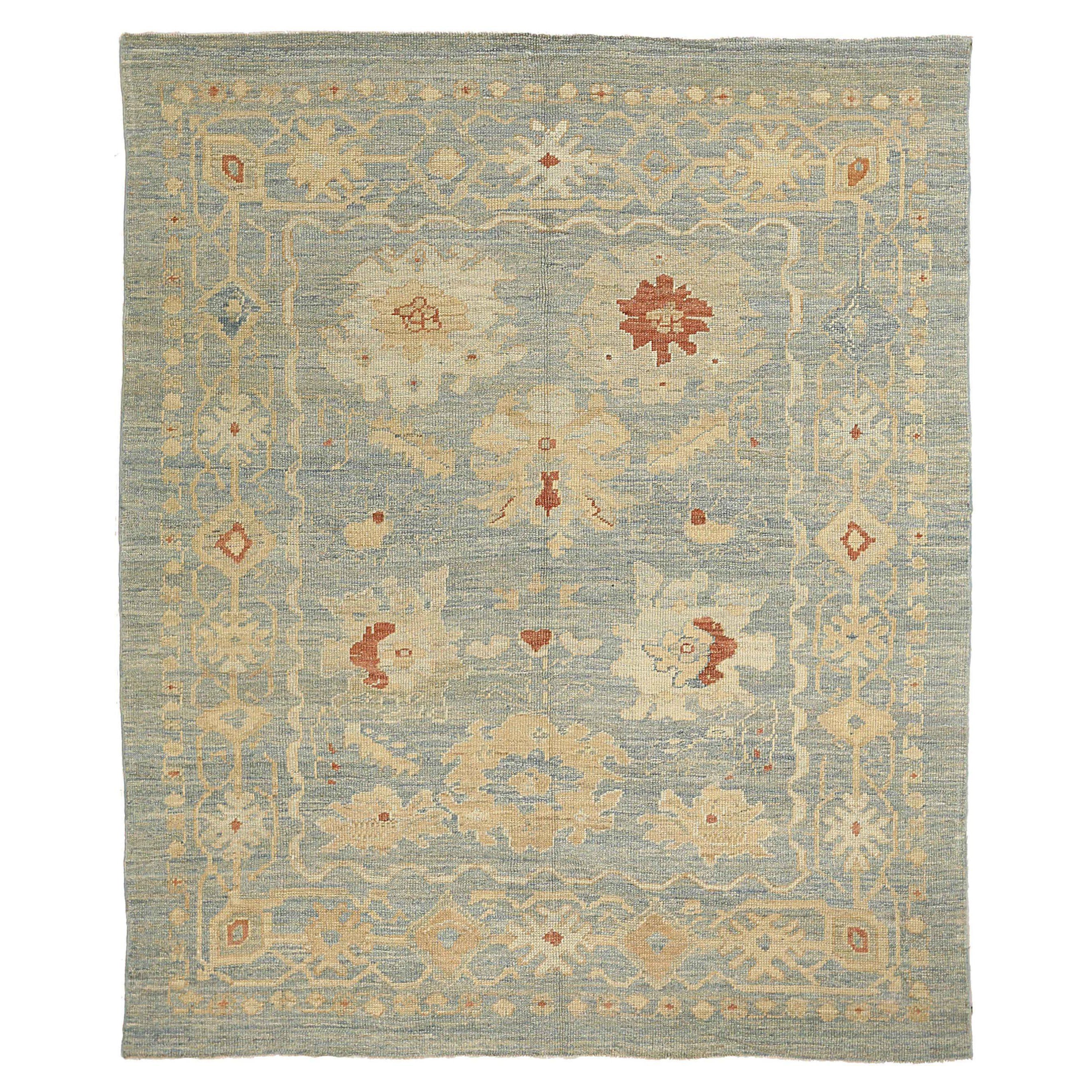 Tapis d'Oushak vers 1990 - 13858