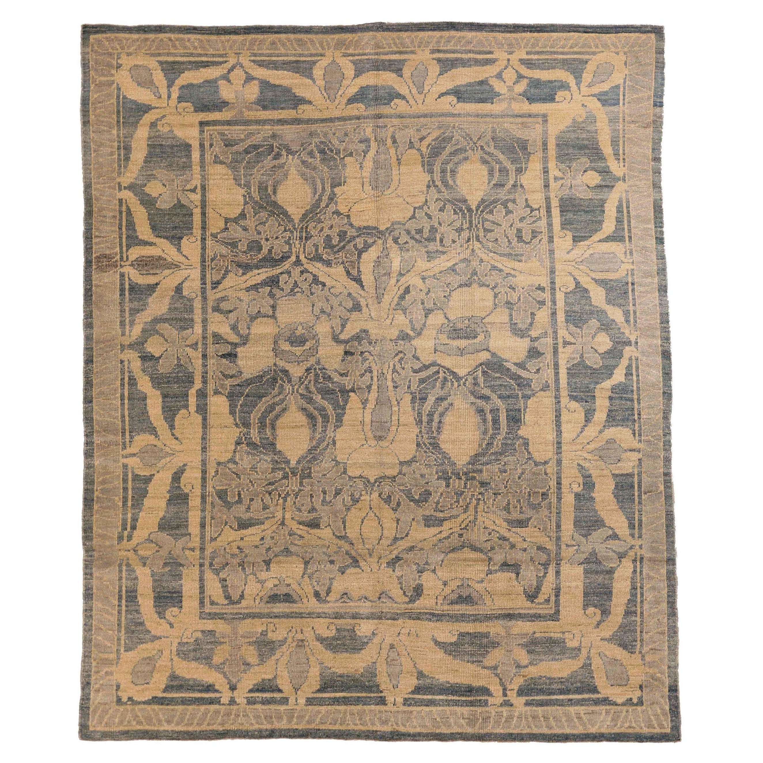Tappeti persiani Oushak Circa 1990 - 13951 in vendita