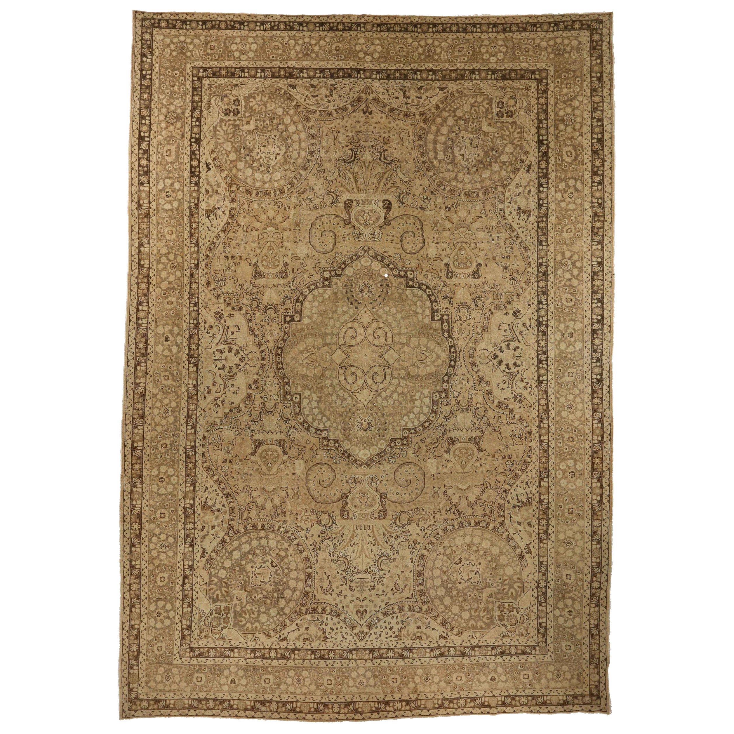 Tappeti persiani Tabriz Circa 1880 - 15024