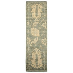 Tappeto Oushak Runner Circa 1990 - 15056