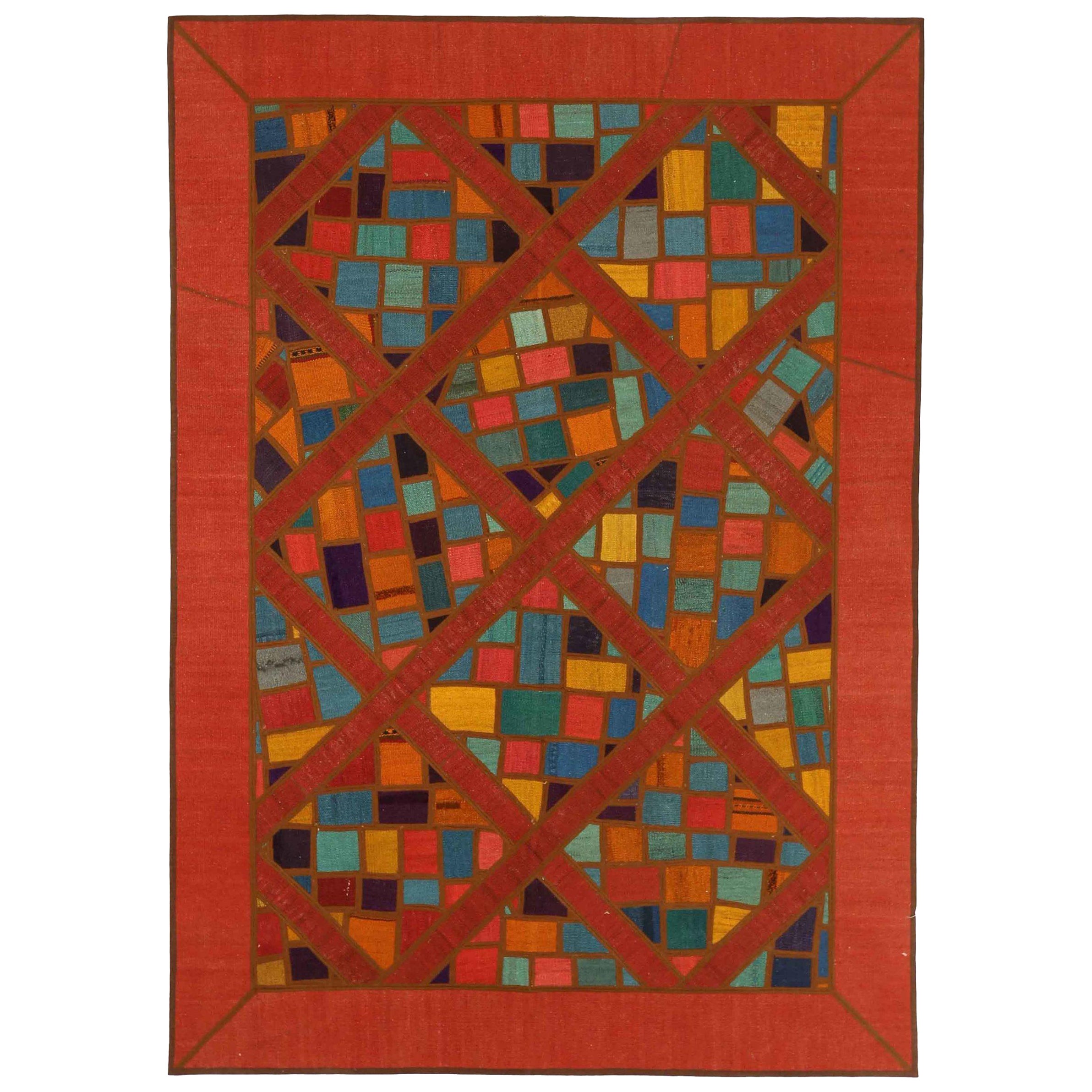 Tappeti Patch Killim Circa 1990 - 15393