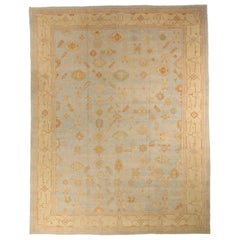 Oushak Area Rugs Circa 1990 - 15782
