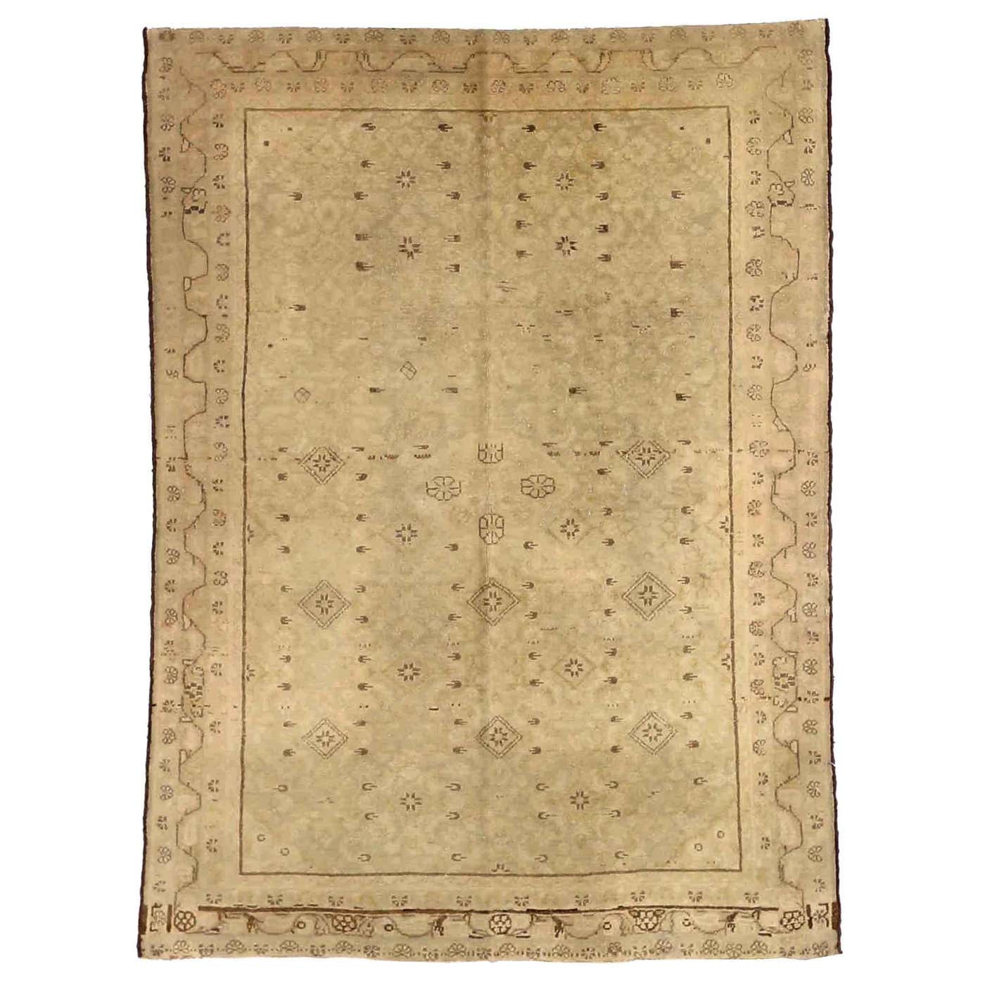 Persian Tabriz Area Rugs - 16060 For Sale at 1stDibs