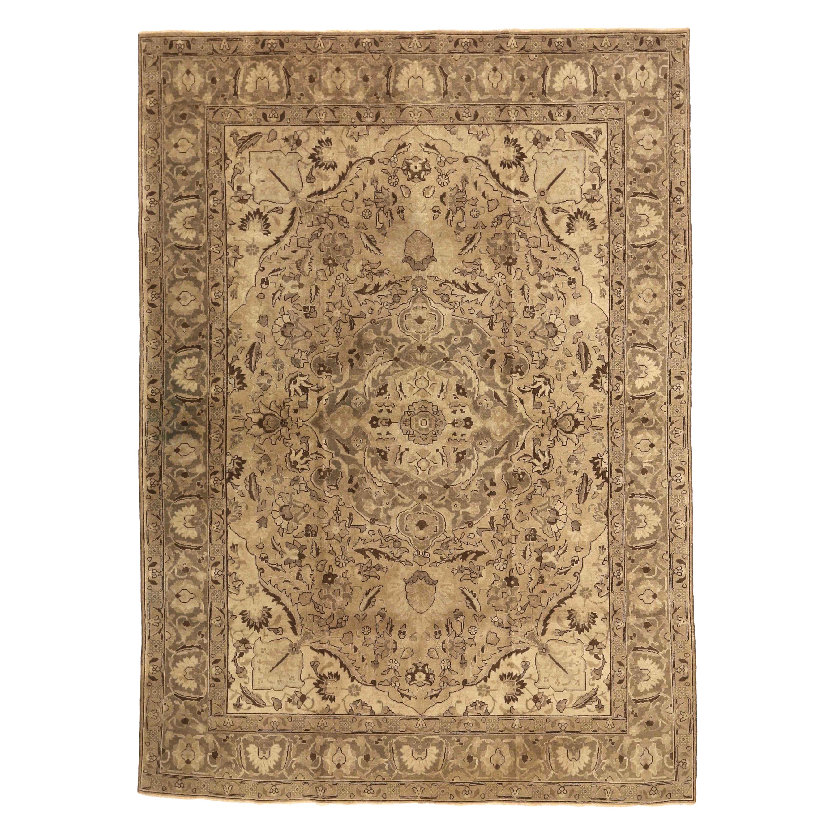 Persian Tabriz Area Rugs - 16298
