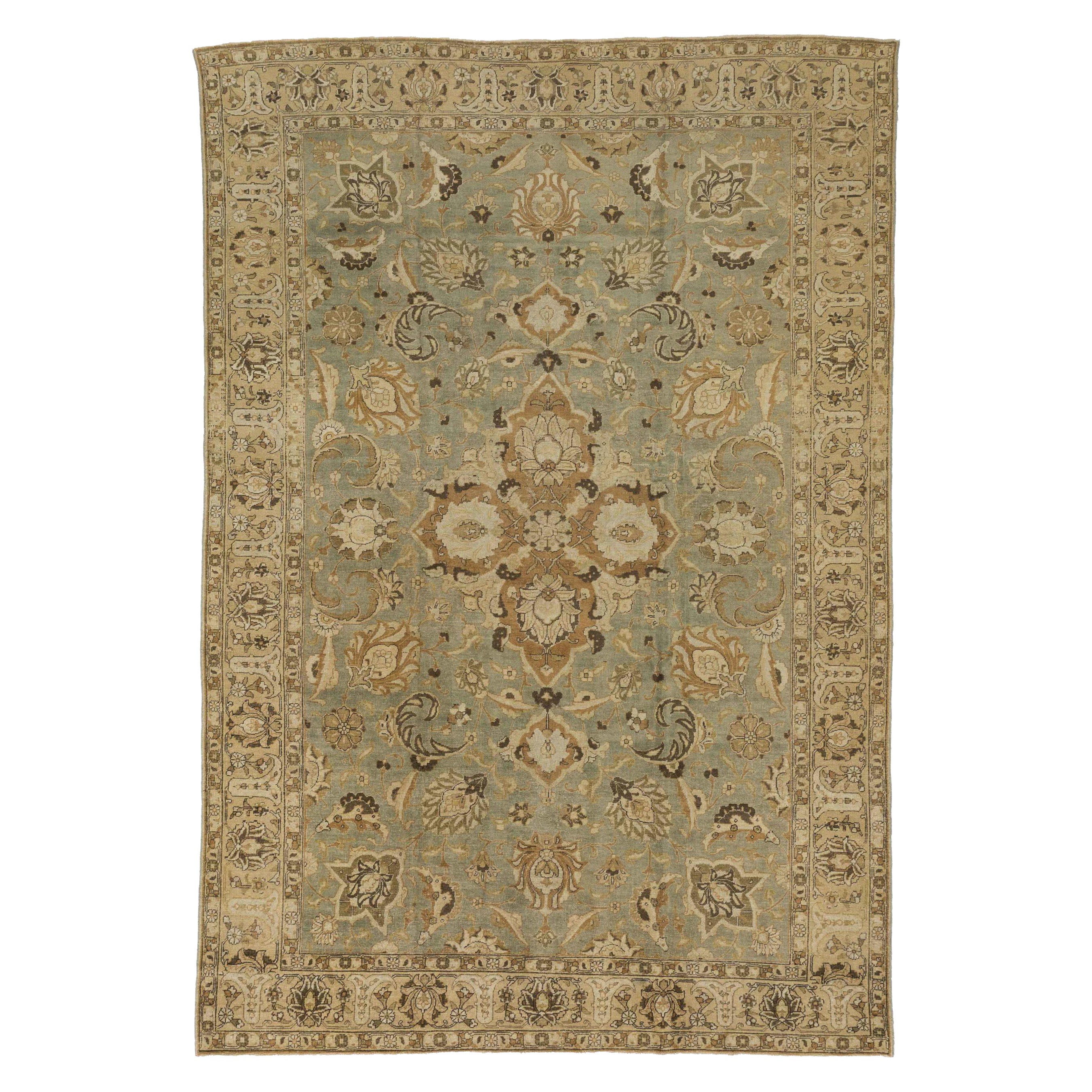 Persian Tabriz Area Rugs - 16308