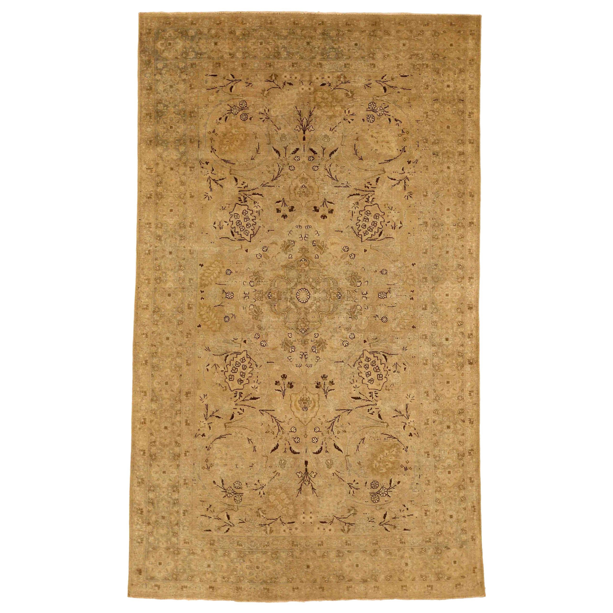Persian Tabriz Area Rugs - 16374