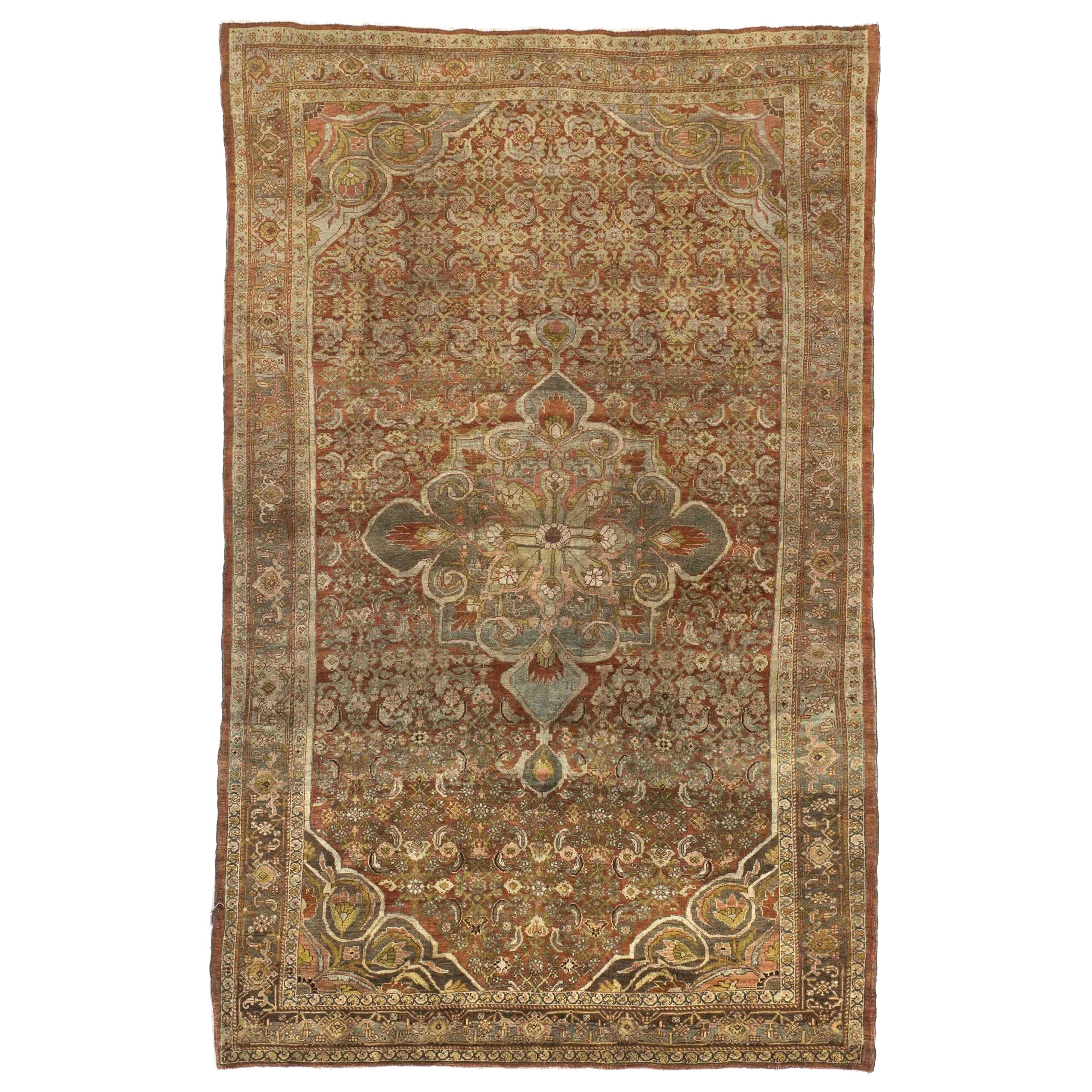 Persian Bijar Area Rugs - 51879