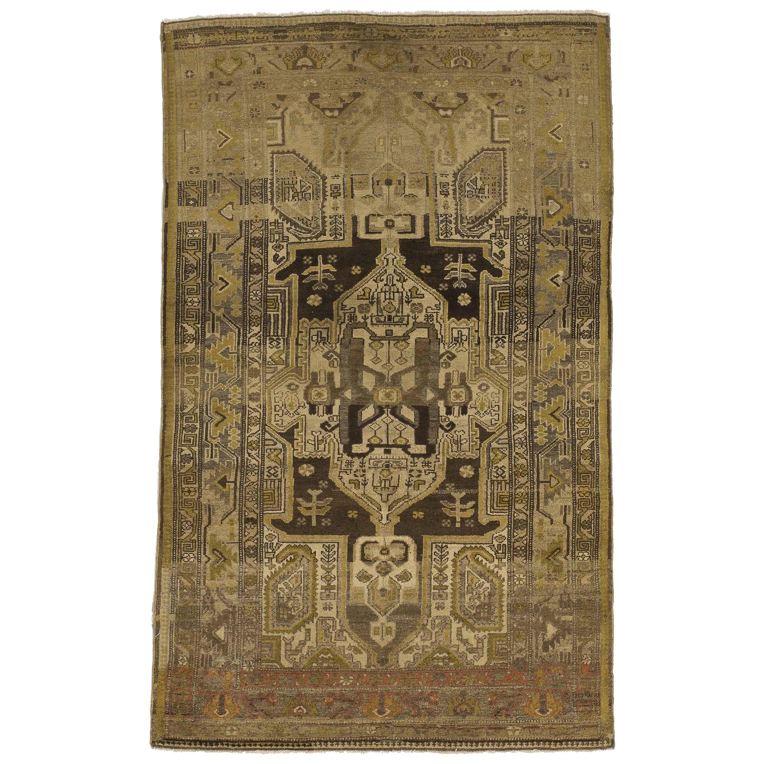 Tapis persan Zanjan Circa 1880 - 51916