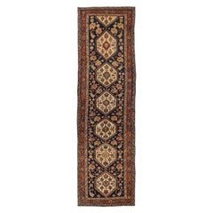 Tappeto persiano Bijar Runner, circa 1880 - 52081