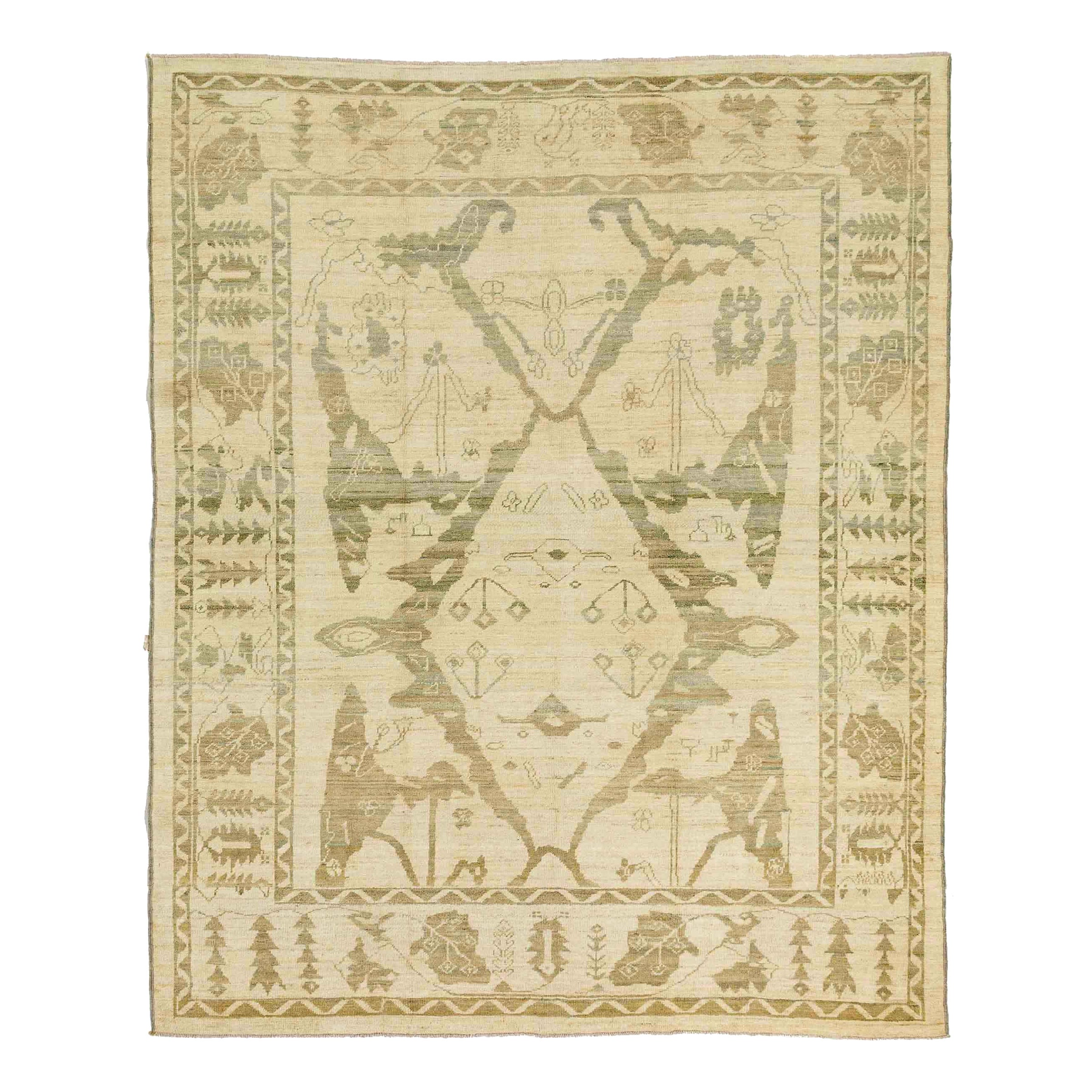 Oushak Area Rugs - 52660