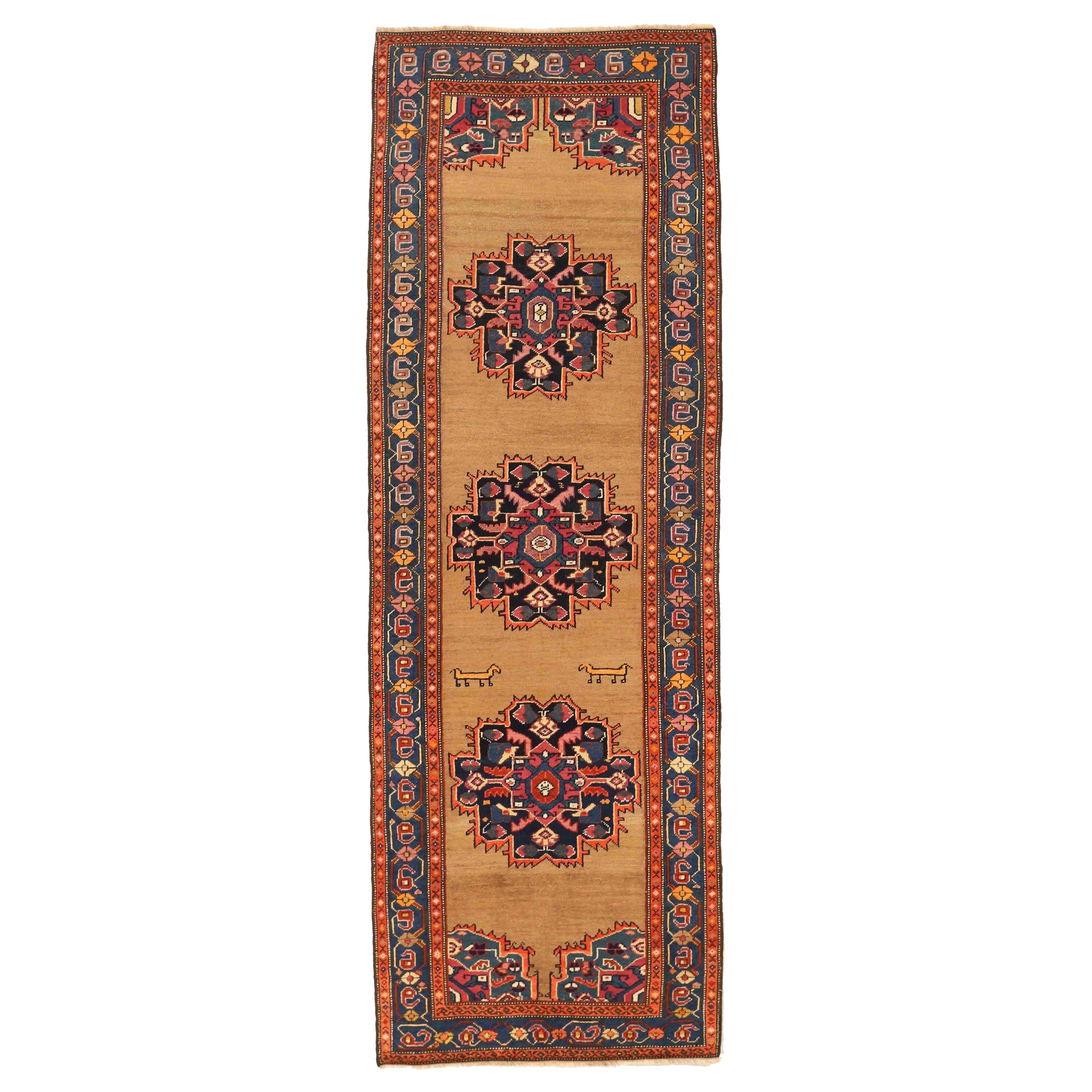 Tappeti persiani dell'Azerbaijan Circa 1880 - 53216