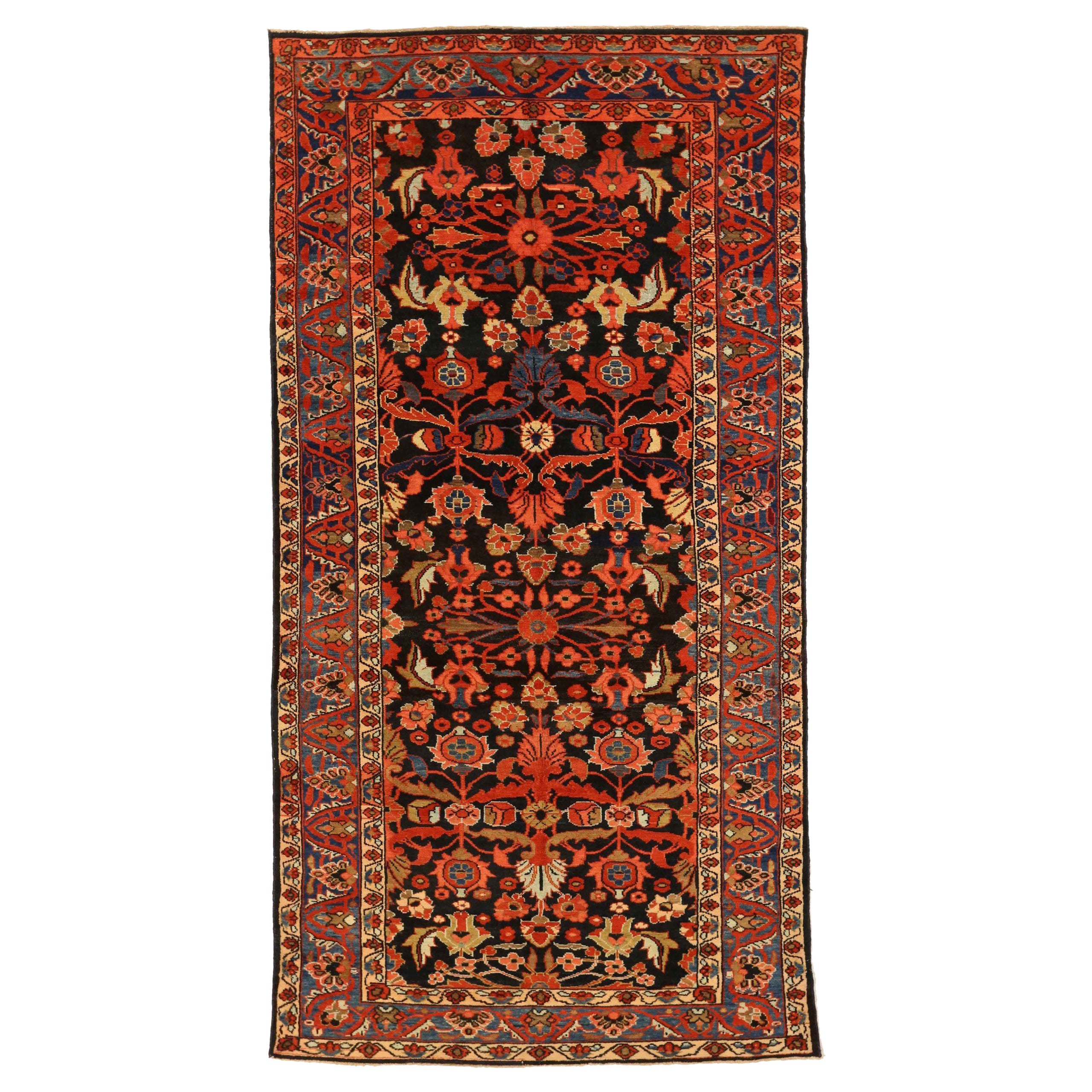 Tappeto persiano Malayer, circa 1880 - 53219