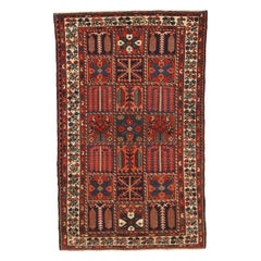 Tapis persan Bakhtiari Circa 1880 - 53971