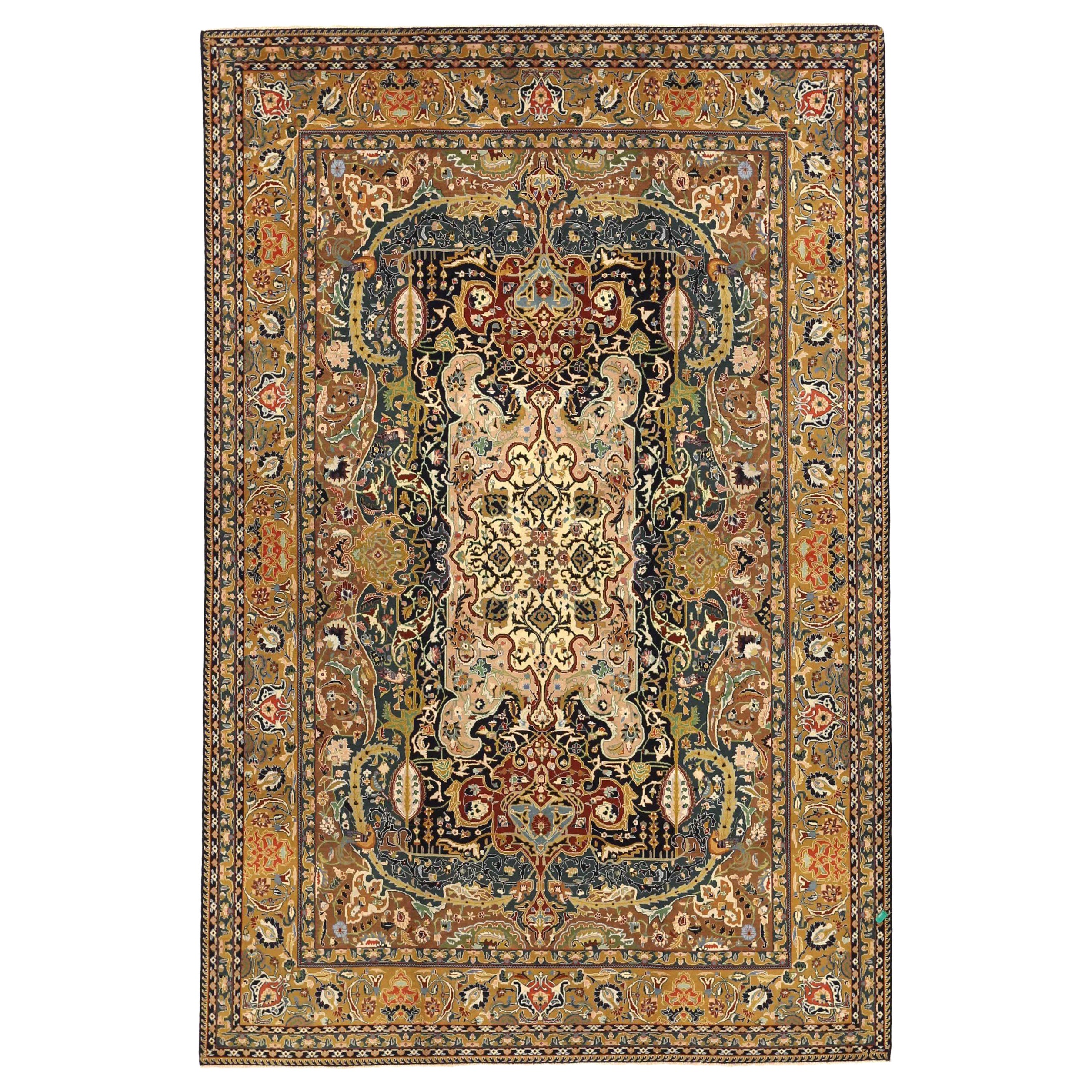 Alfombras persas de Tabriz Circa 1880 - 54035