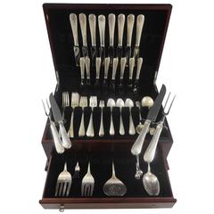 French Colonial by Blackinton Sterling Silver Flatware Set 8 Service 66 Pieces